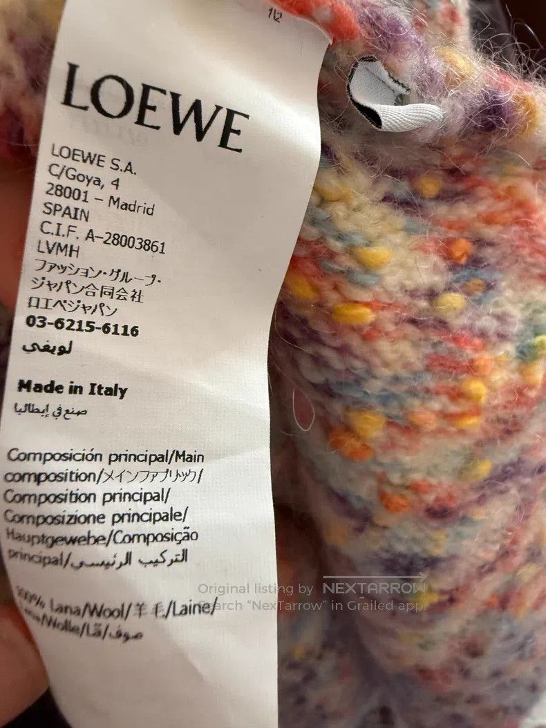 Loewe Loewe Colorful Spotted Knit Cardigan, Good Knitting Craft Size S / US 4 / IT 40 - 6 Thumbnail
