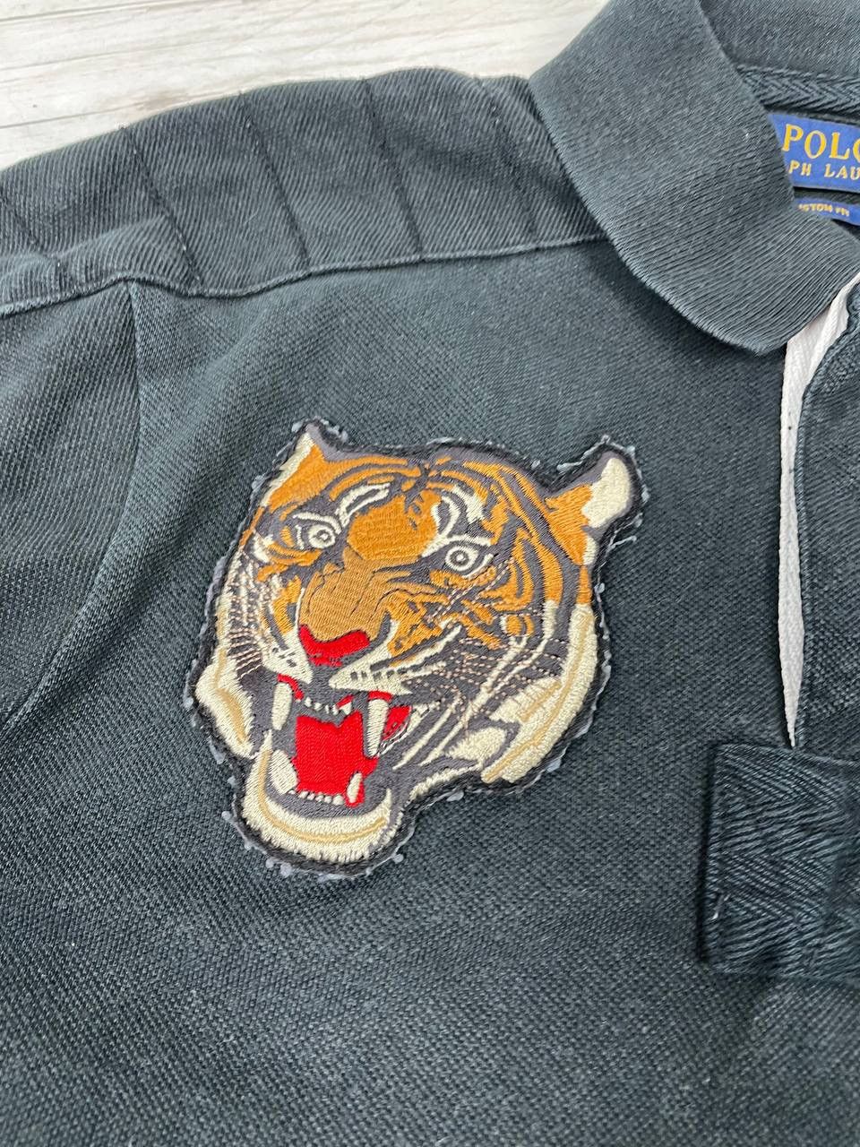 Polo Ralph Lauren Vintage Polo Ralph Lauren Football Tiger Rugby Shirt Y2K Size US S / EU 44-46 / 1 - 5 Thumbnail