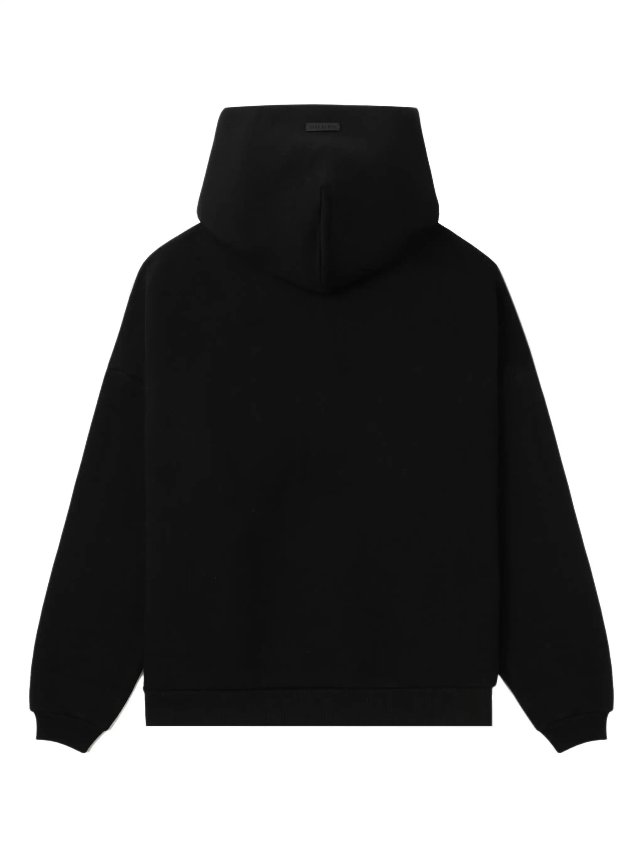 Fear of God o1s22i1n1024 Half Zip Hooded Sweatshirt in Black Size US XL / EU 56 / 4 - 6 Thumbnail
