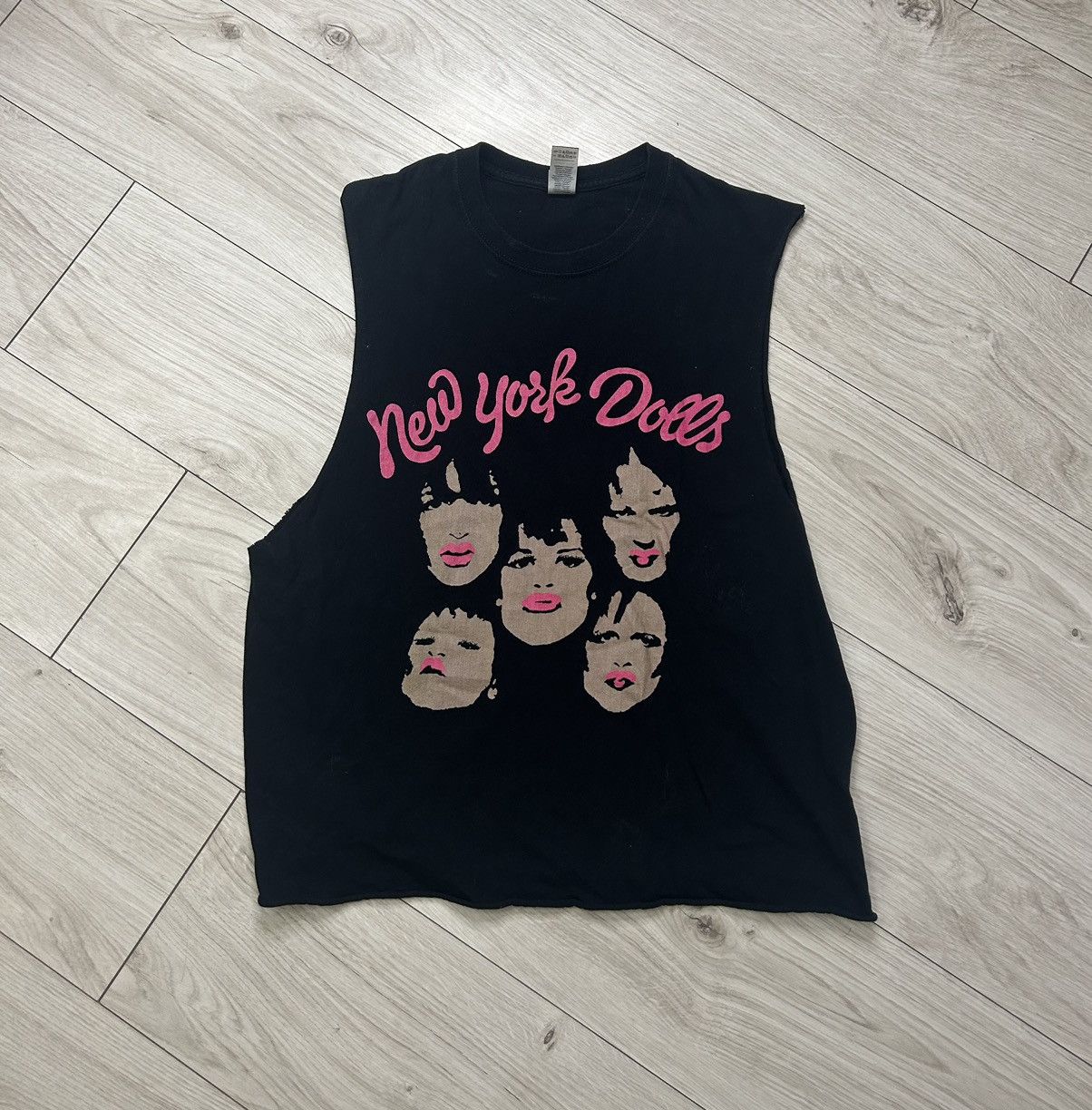 Band Tees × Vintage Vintage New York Dolls tee Size US L / EU 52-54 / 3 - 1 Thumbnail