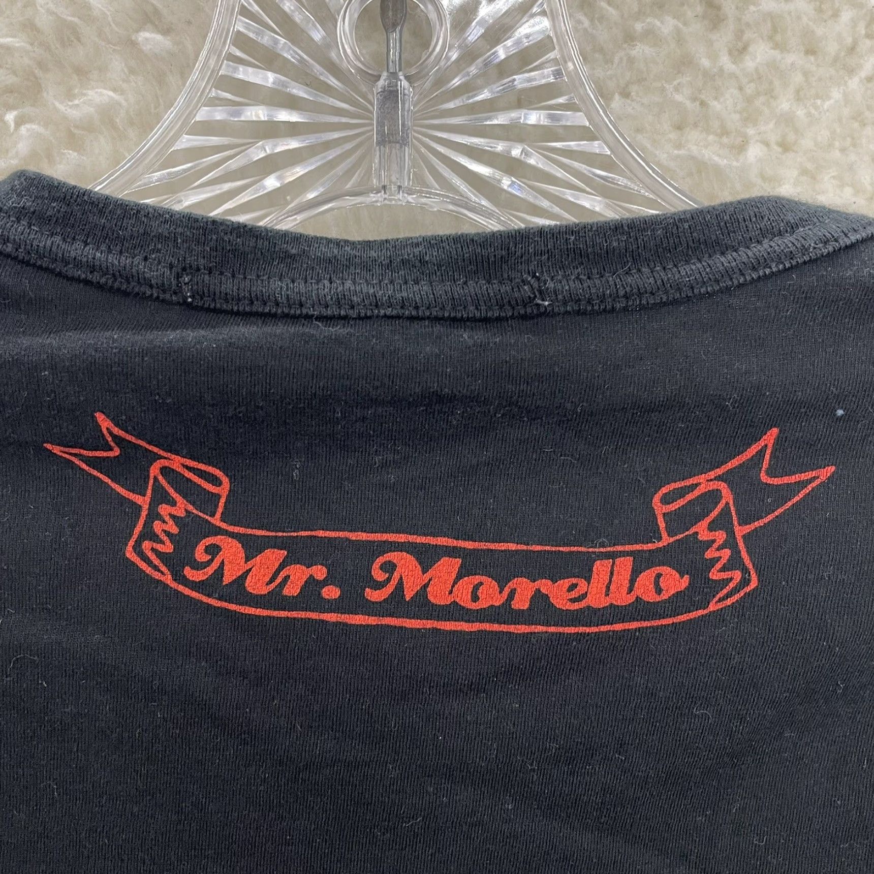 Frankie Morello VINTAGE Frankie Morello Shirt M Black Graphic Cyber Fairy Italy Designer Women's M Size M / US 6-8 / IT 42-44 - 4 Thumbnail