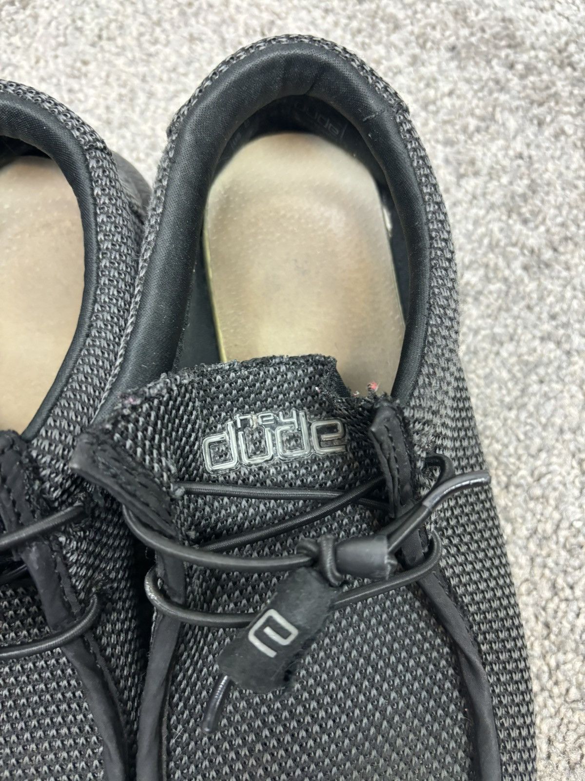 Vintage Hey dude black wally lightweight slip ons Size US 8 / EU 41 - 9 Thumbnail
