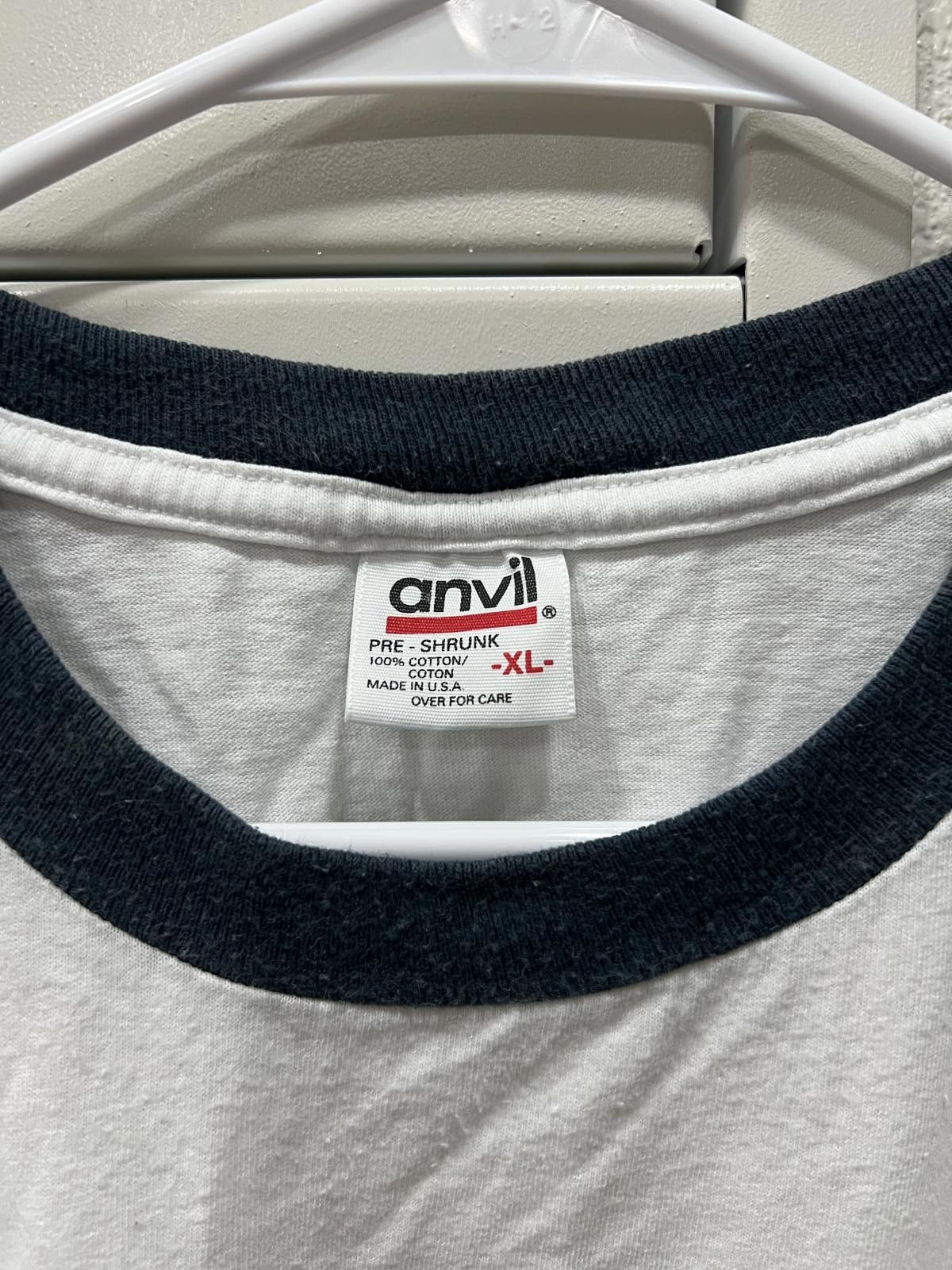 Anvil 90s Dirtbag Ringer Tee Size US XL / EU 56 / 4 - 2 Thumbnail