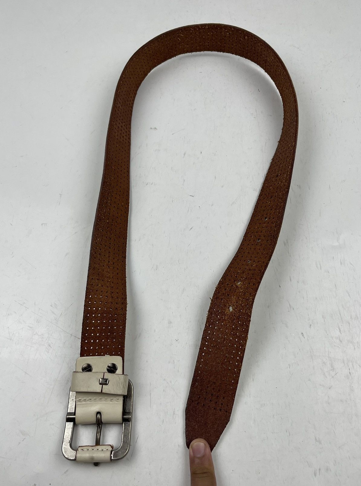 Japanese Brand × Seditionaries nice design leather belt tc36 Size 32 - 7 Thumbnail