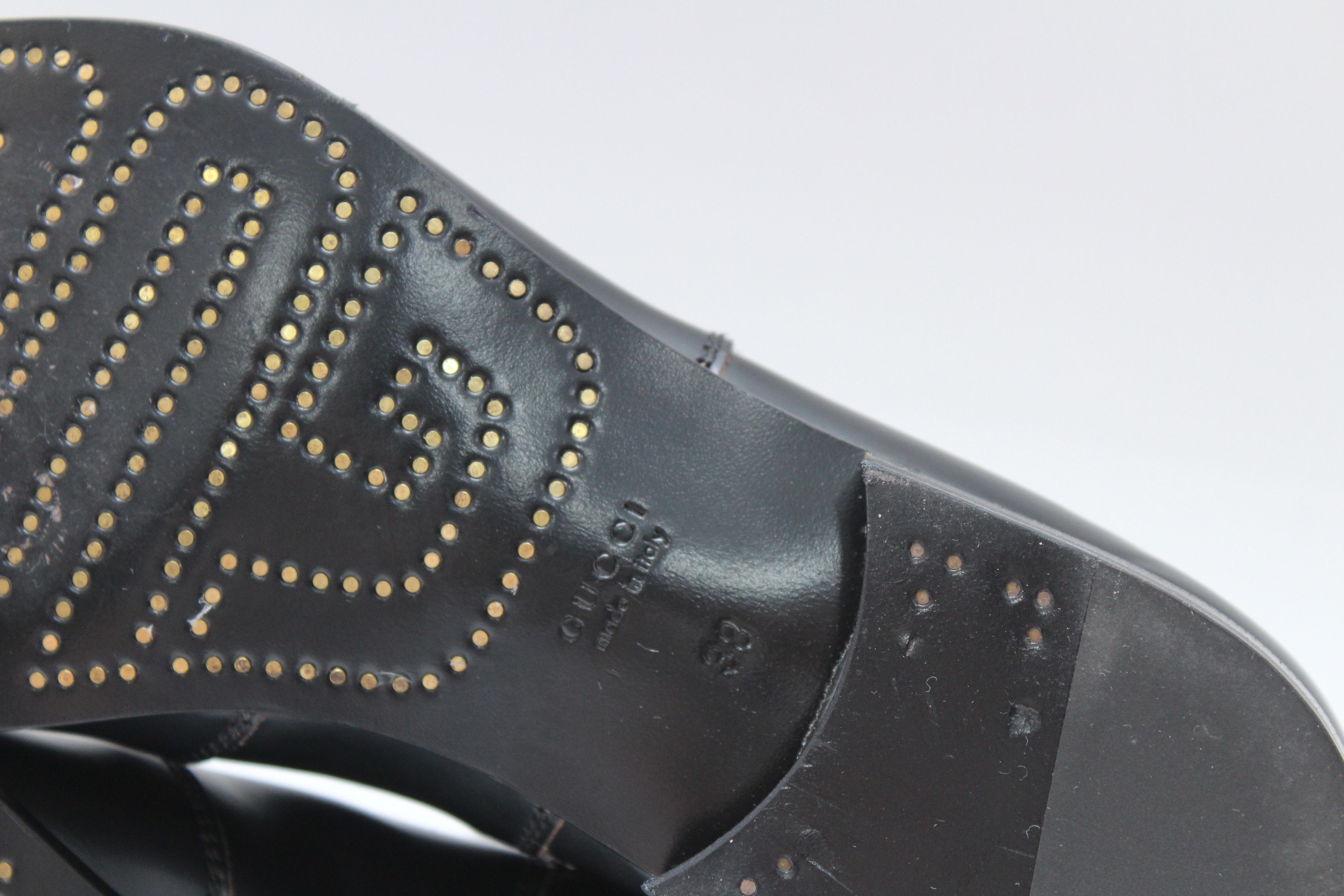 Gucci Gucci Buckled Leather Ankle Boots Womens Sz 38 Made In Italy Size US 8 / IT 38 - 15 Thumbnail