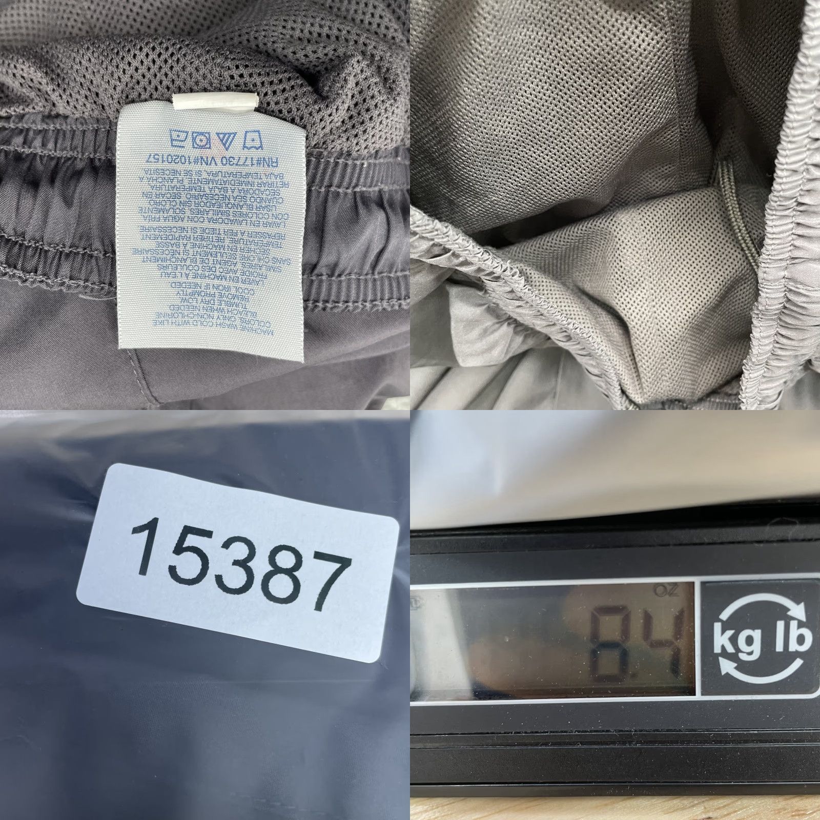 Jerzees VINTAGE Jerzeez Jogger Pants Men's Small Gray Training Athleisure Windbreaker Size US 29 - 8 Thumbnail