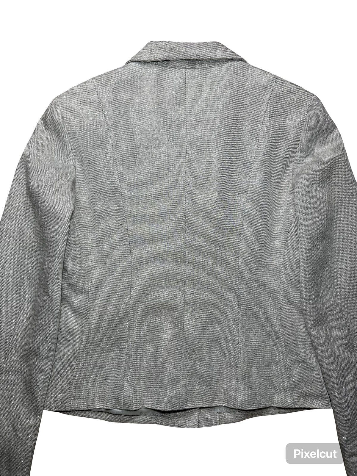Other Ketty Cropped Blazer – Silver Shimmer ✨ Size S / US 4 / IT 40 - 5 Thumbnail