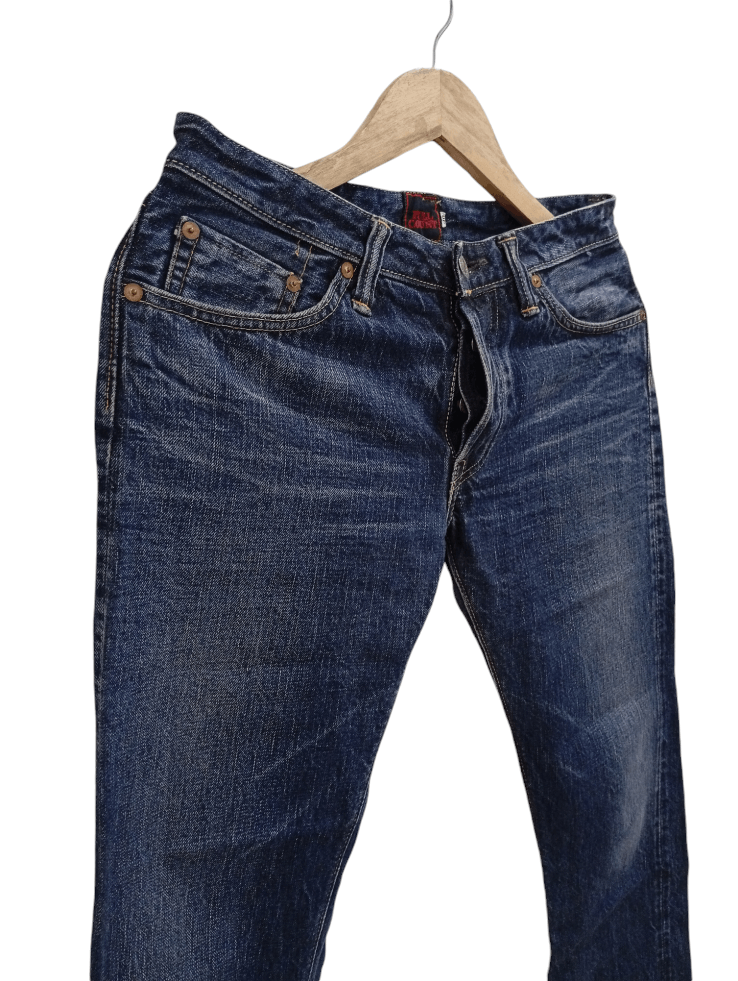 Full Count & Co. 🔥🔥Full Count Selvedge Jeans Denim Size US 30 / EU 46 - 13 Thumbnail