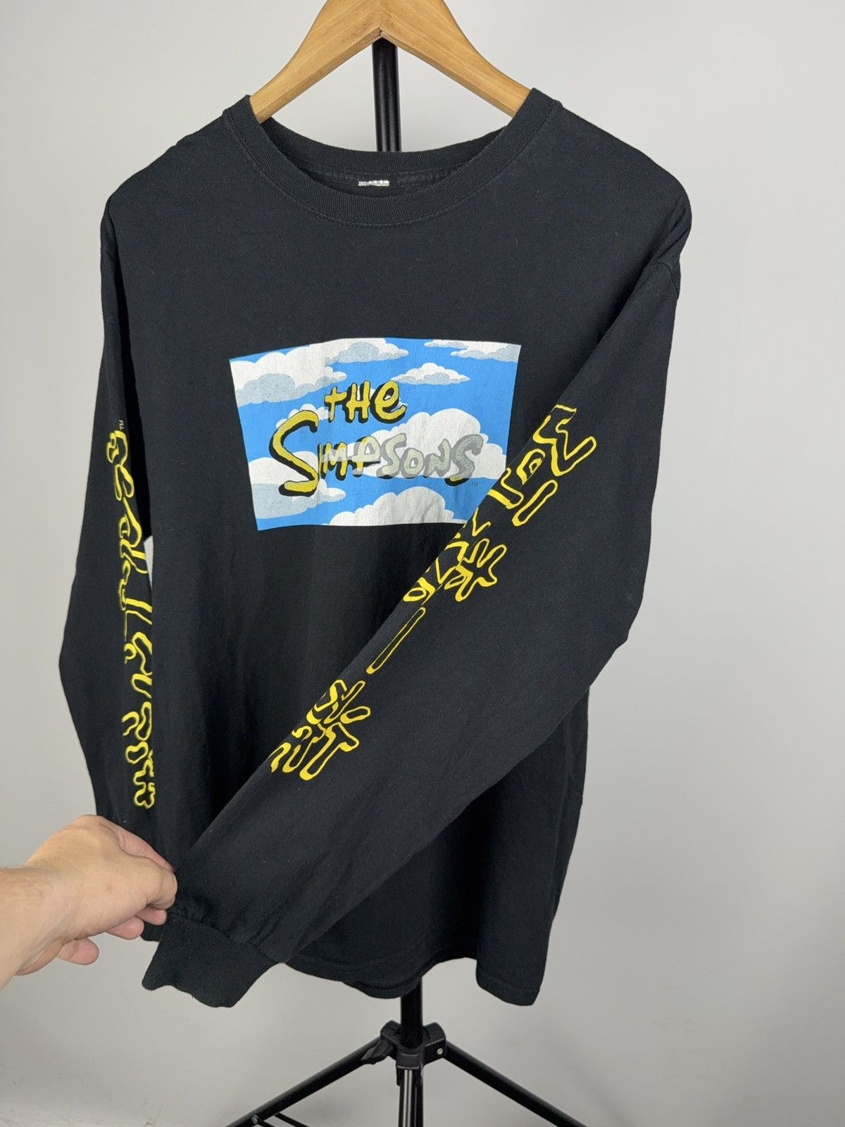 The Simpsons The Simpsons Logo Long Sleeve Shirt with Sleeve Graphics Size US M / EU 48-50 / 2 - 4 Thumbnail