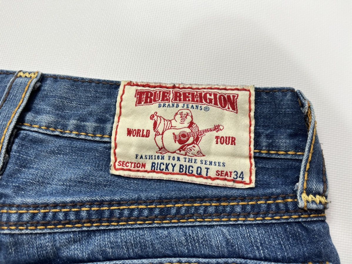 True Religion True Religion Ricky Big QT Jeans Denim Made in USA Size 30 Size US 30 / EU 46 - 4 Thumbnail