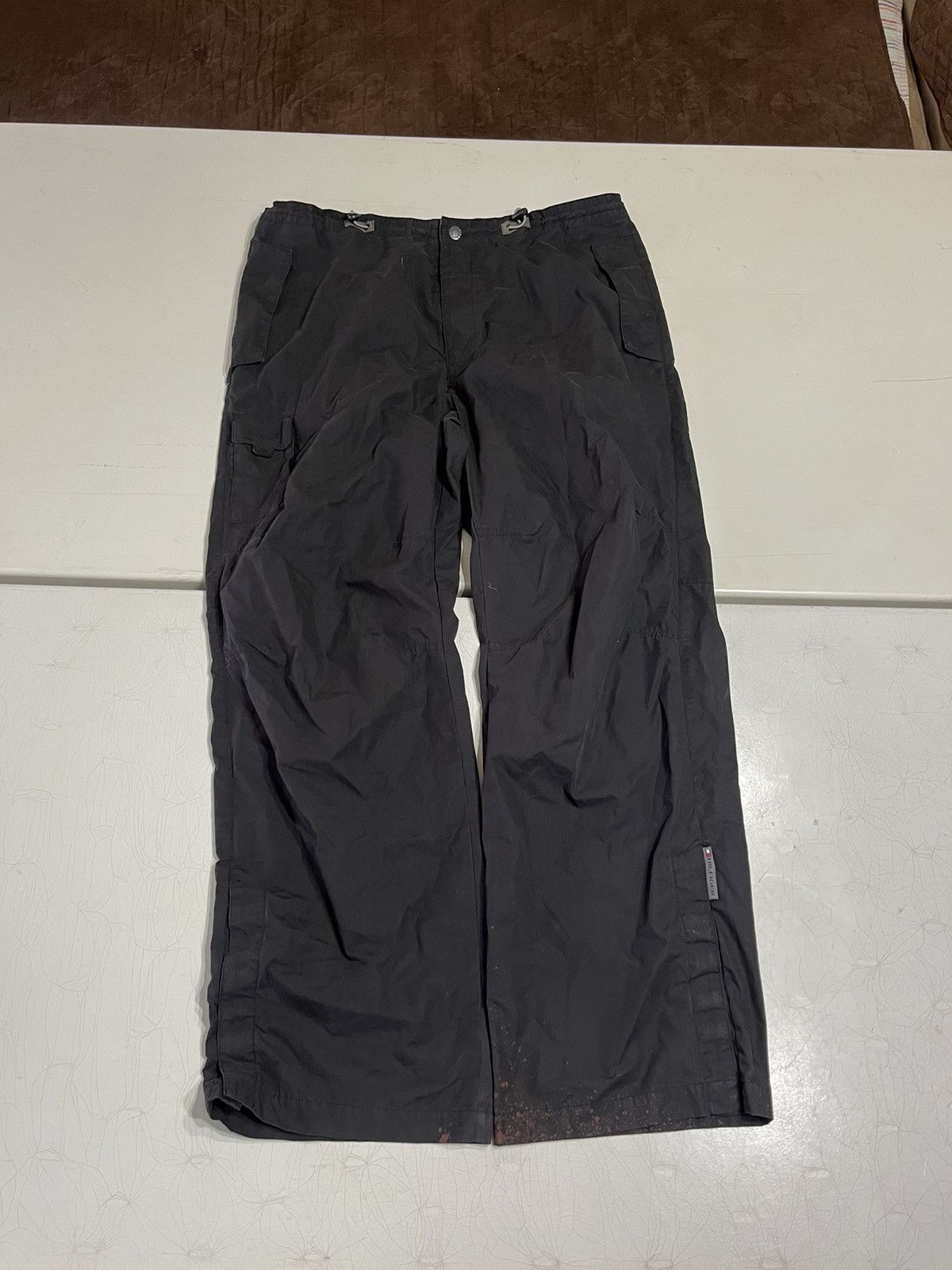 Tommy Hilfiger × Vintage Y2K Tommy Hilfiger wide leg baggy pants Size US 38 / EU 54 - 1 Thumbnail