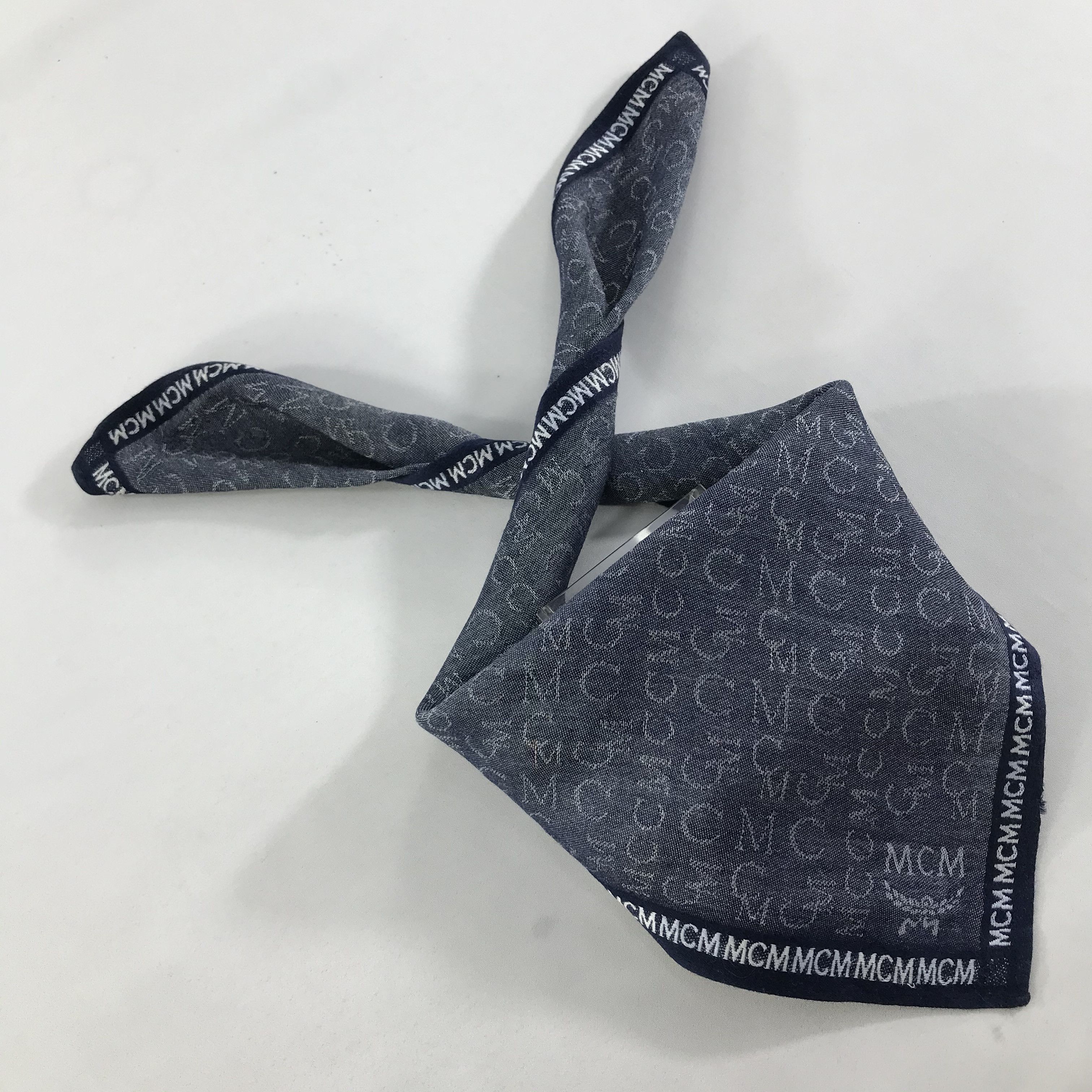 MCM × Vintage MCM Bandana / Handkerchief / Neckerchief - S1447 Size ONE SIZE - 4 Thumbnail
