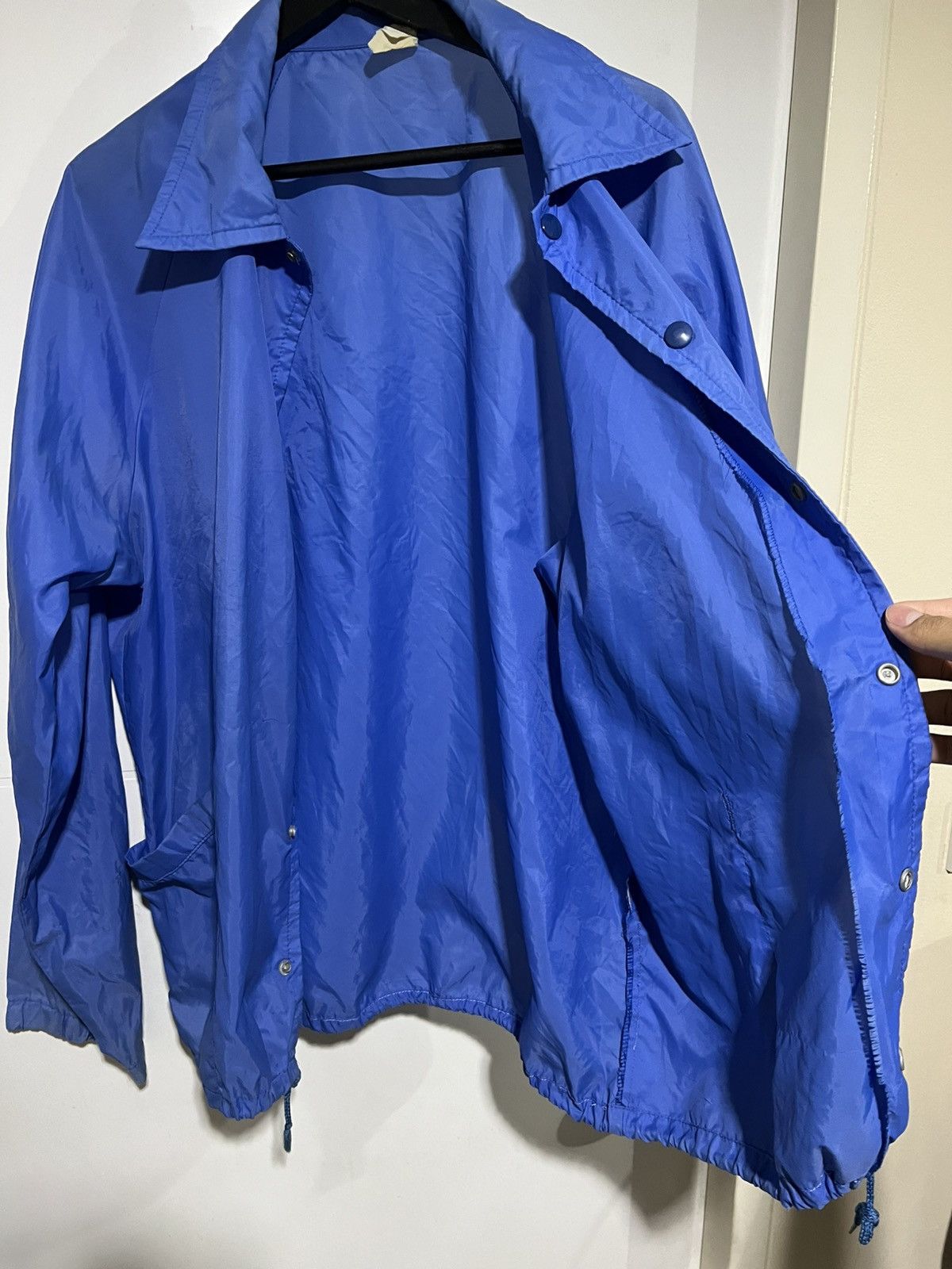 Other Faded Vintage 80s Blue Light Jacket Size US L / EU 52-54 / 3 - 10 Thumbnail