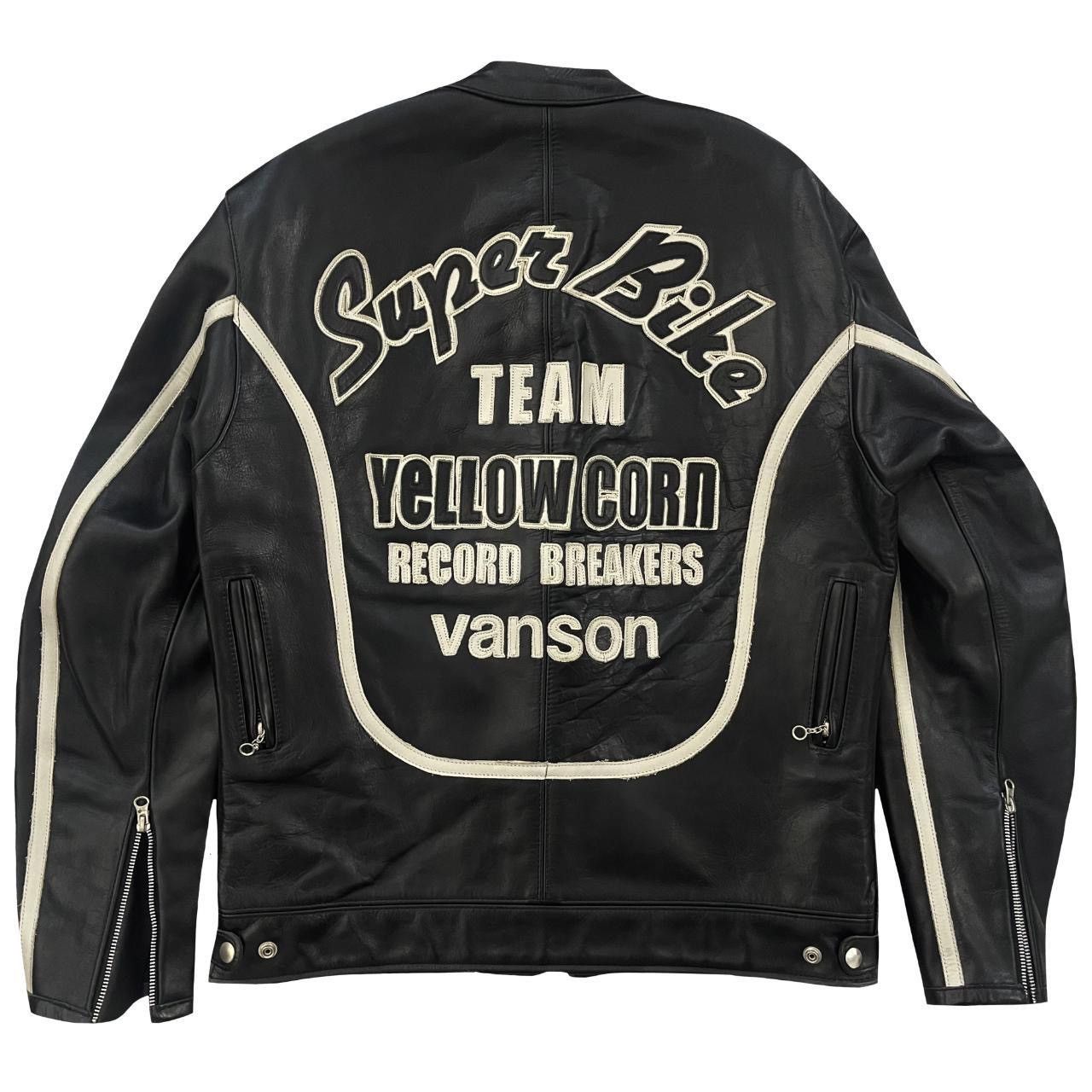 Vanson Leathers Vanson Leathers Leather Motorcycle Racing Jacket Size US XL / EU 56 / 4 - 5 Thumbnail