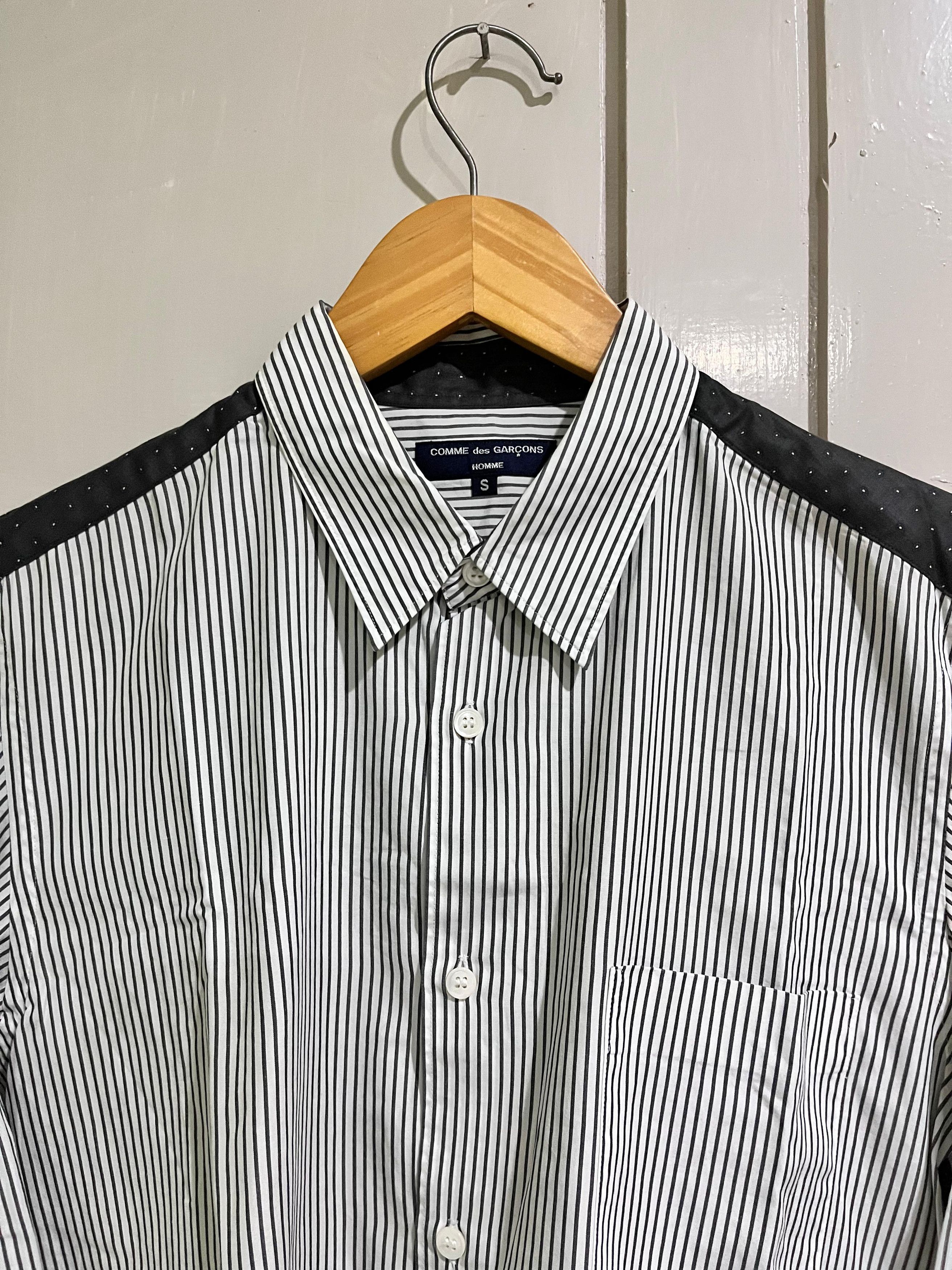 Comme des Garcons × Comme des Garcons Homme AD2010 Comme des garcons stripe line button up shirt Size US S / EU 44-46 / 1 - 2 Thumbnail