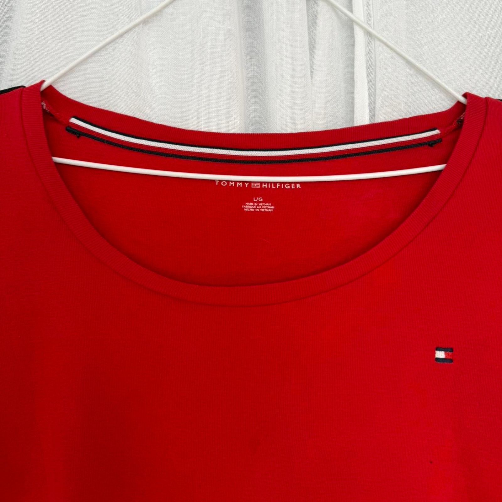 Tommy Hilfiger ❤️ Tommy Hilfiger Y2K Long Sleeve Top ❤️ Size L / US 10 / IT 46 - 3 Thumbnail