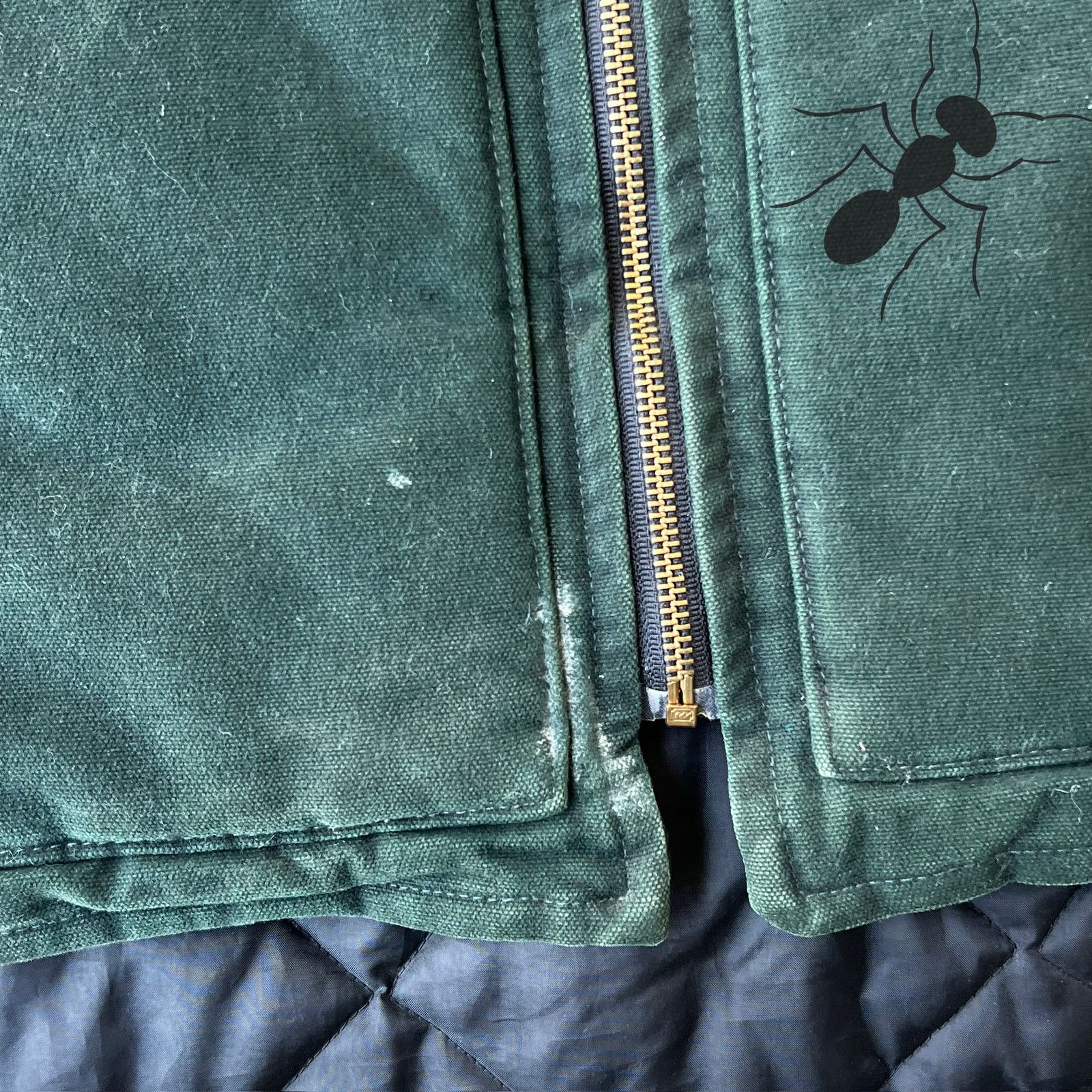Carhartt × Vintage Carhartt V02 SPC green work wear vest Size US S / EU 44-46 / 1 - 3 Thumbnail