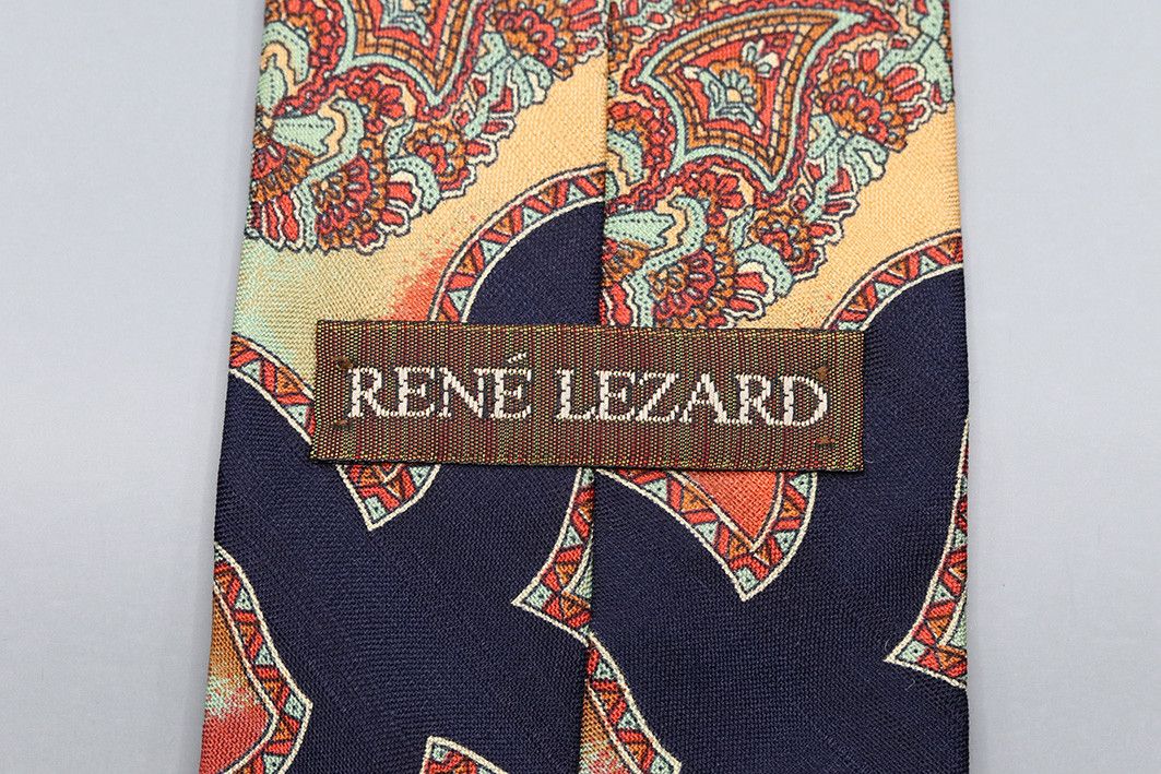 Other Vintage René Lezard Tie - Bold Paisley Print Size ONE SIZE - 4 Thumbnail
