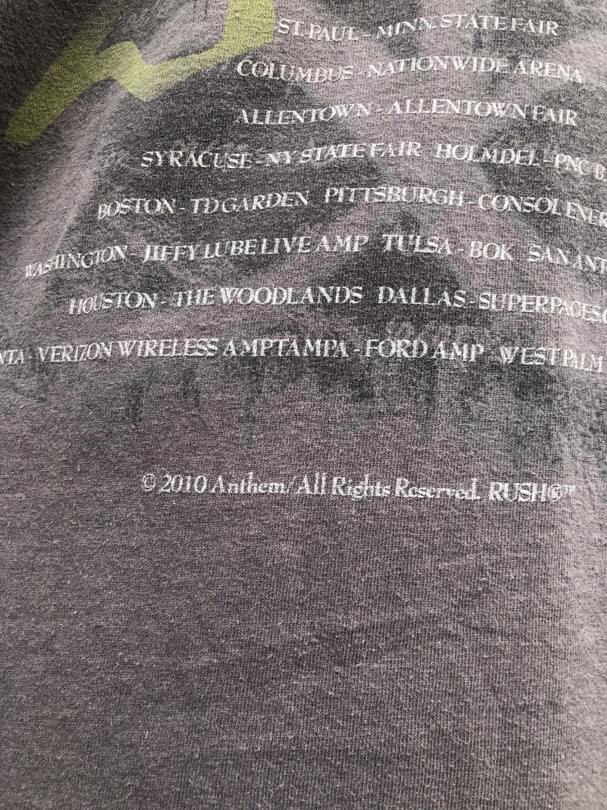 Band Tees × Vintage Vintage 2010 Rush "Time Machine" Tour Tshirt Size US L / EU 52-54 / 3 - 4 Thumbnail