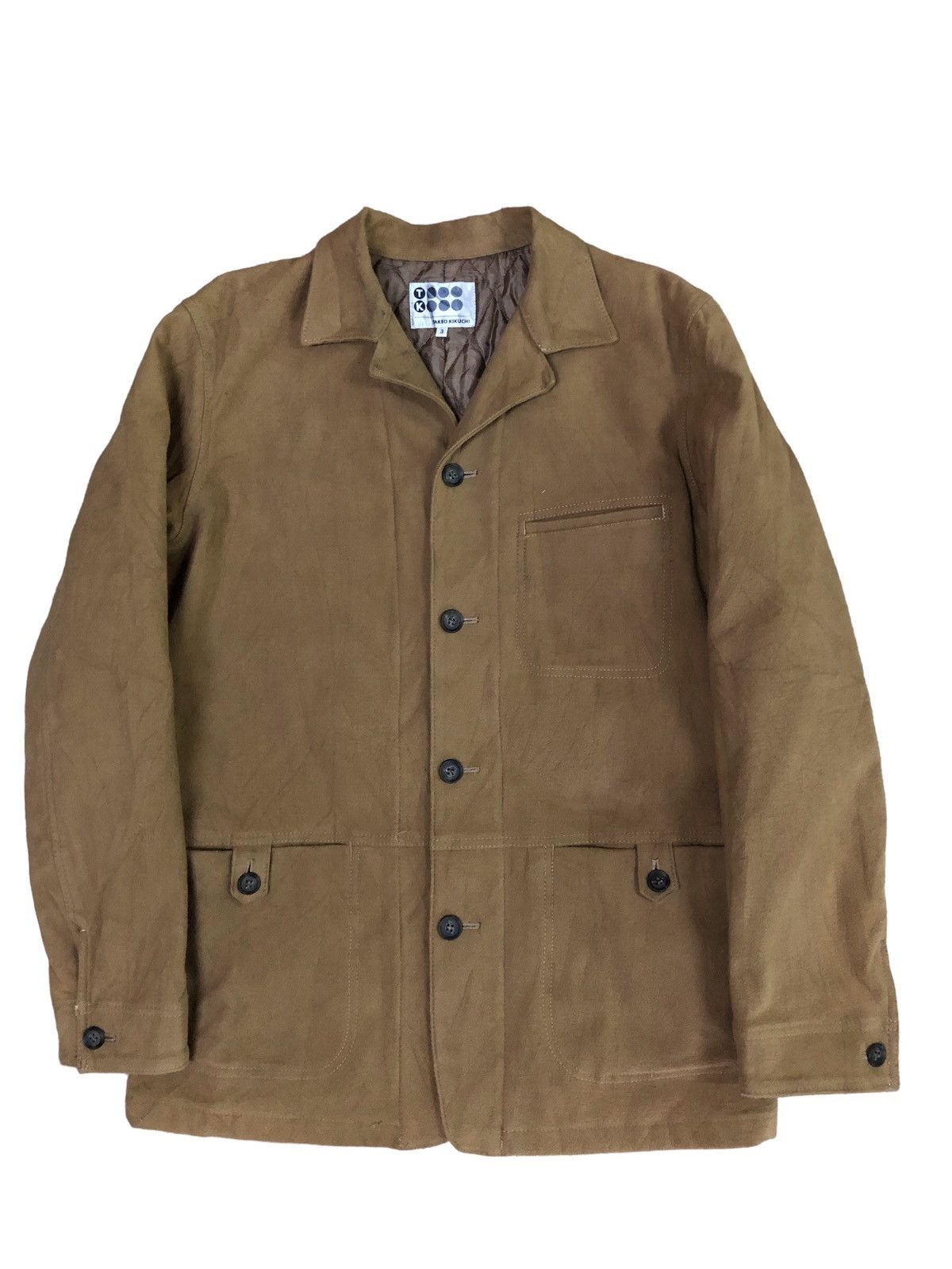 Japanese Brand × Takeo Kikuchi Takeo Kikuchi Mole skin Jacket Size US M / EU 48-50 / 2 - 1 Thumbnail