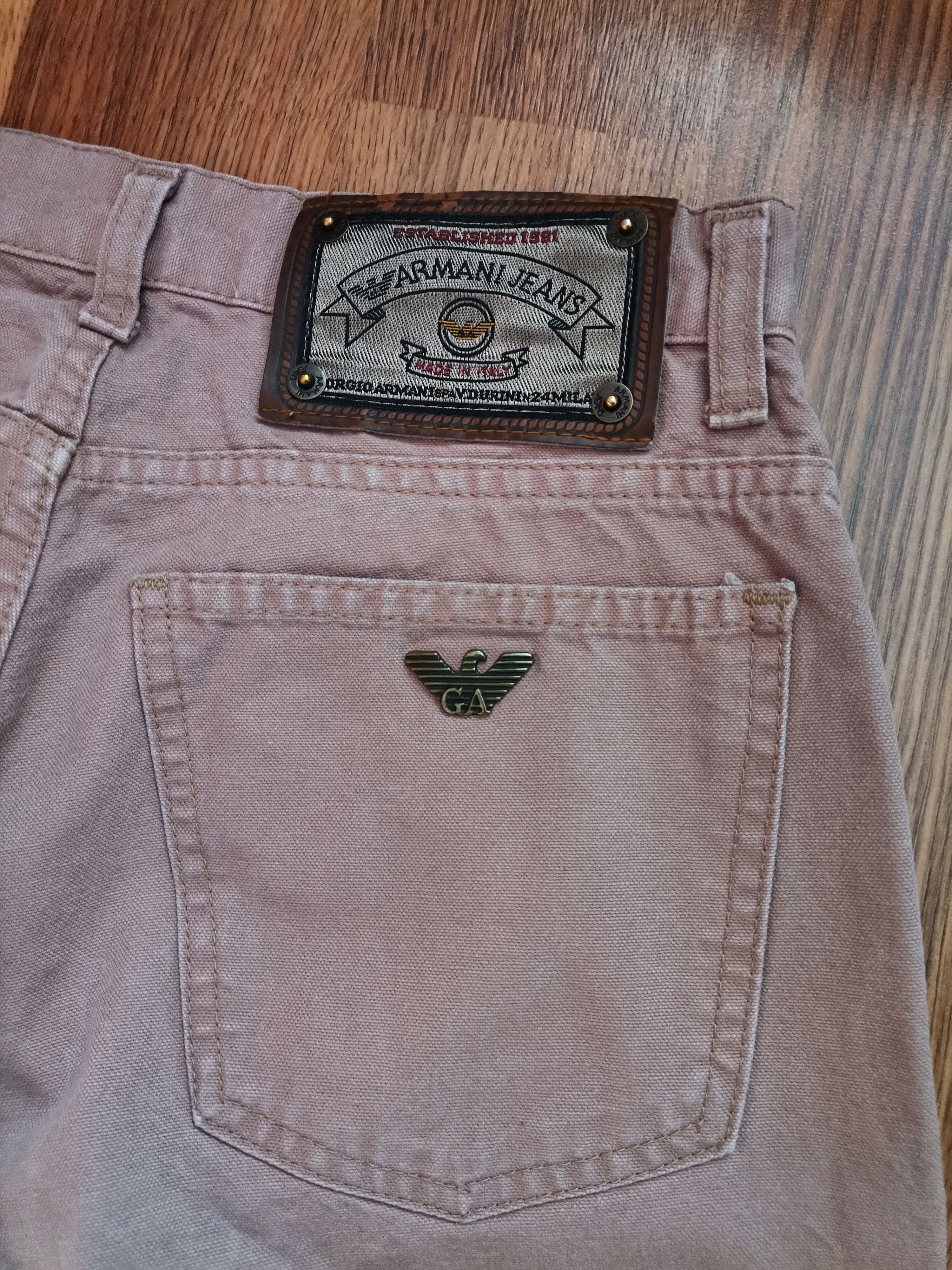 Armani × Giorgio Armani × Vintage Vintage Armani Jeans Size US 26 / EU 42 - 2 Thumbnail