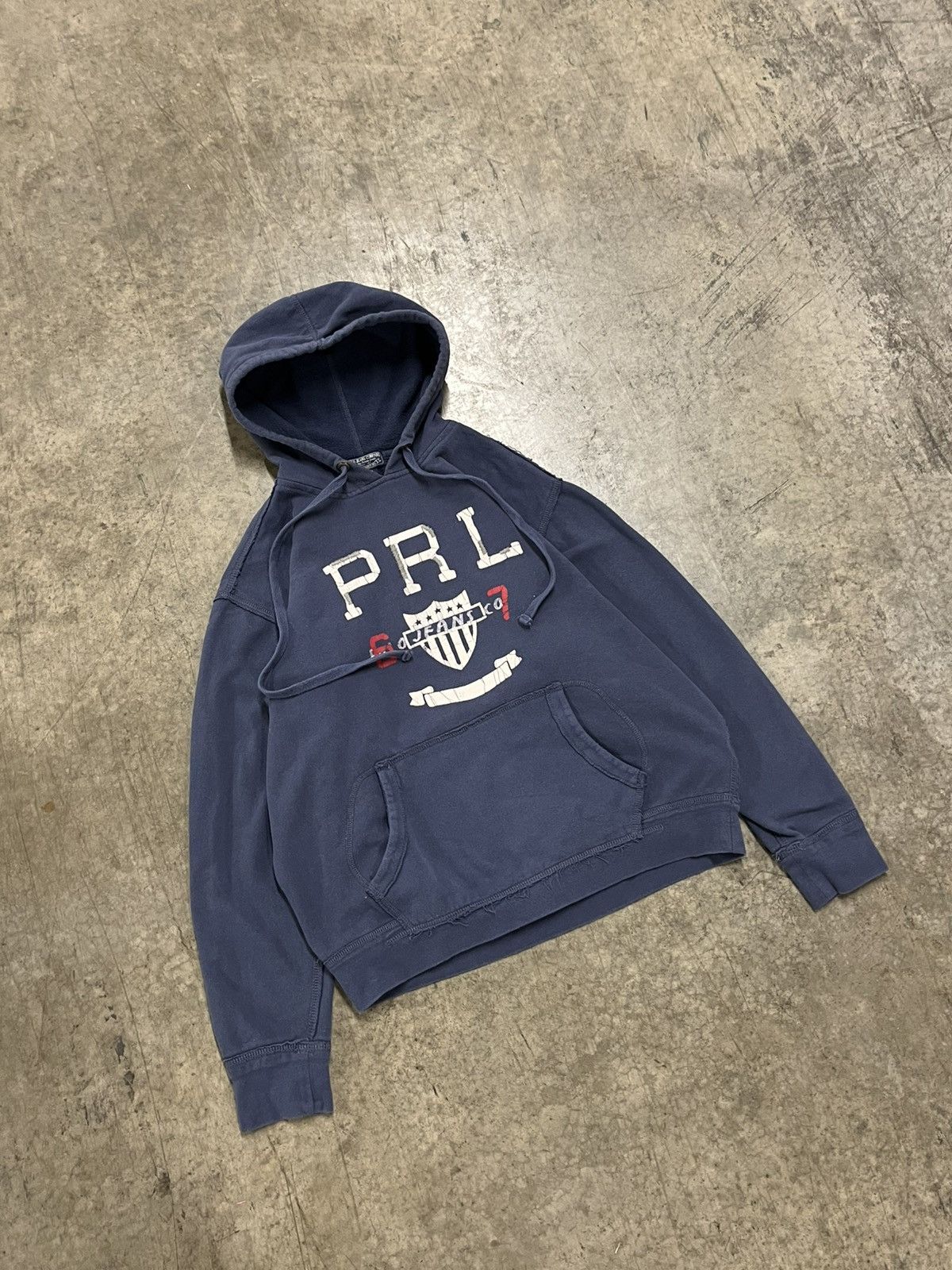 Polo Ralph Lauren vintage hoodie streetwear preppy hype