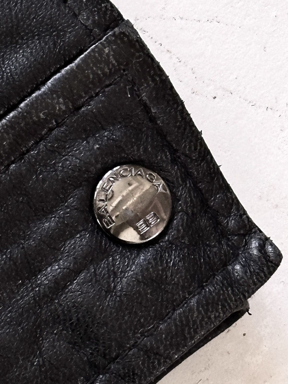 Balenciaga Balenciaga 1997 Vintage Leather Jacket Size US L / EU 52-54 / 3 - 7 Thumbnail