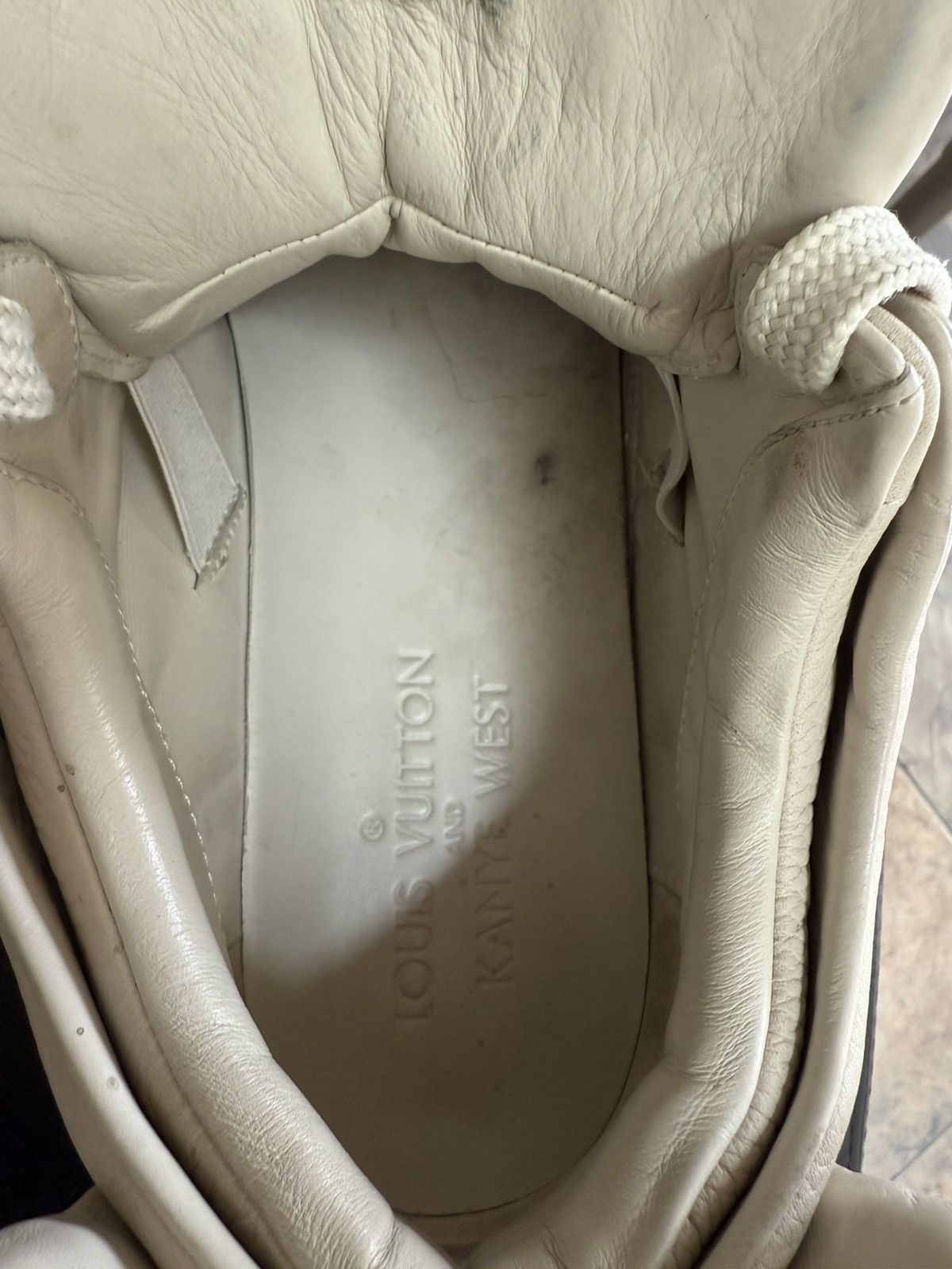 Louis Vuitton Kanye West x Louis Vuitton Don Cream 6.5 Size US 6.5 / EU 39-40 - 15 Thumbnail