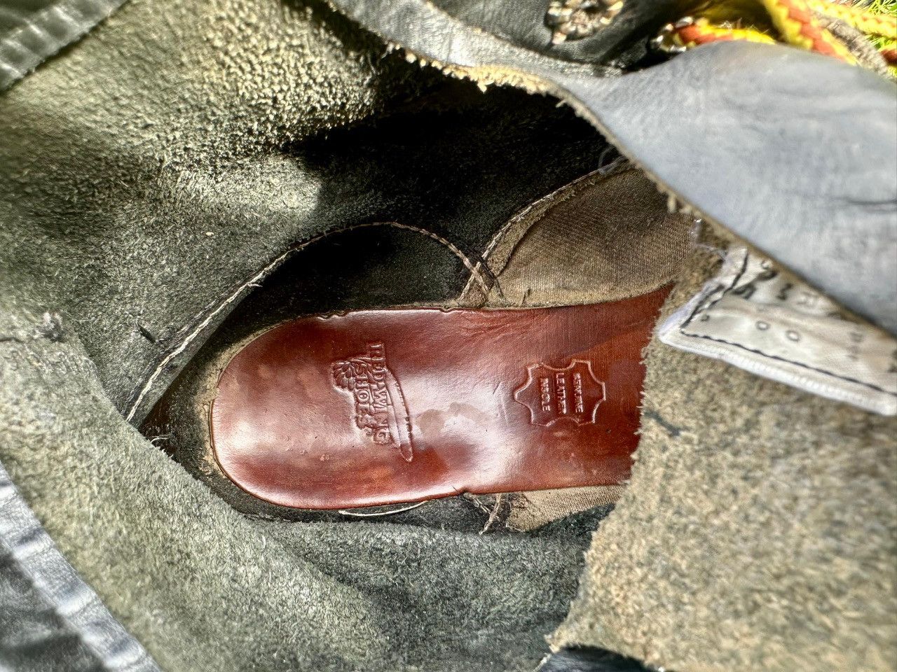 Red Wing Original Red Wing Lineman 2935 Black Chrome Vibram Lug Sole Size US 8 / EU 41 - 7 Thumbnail