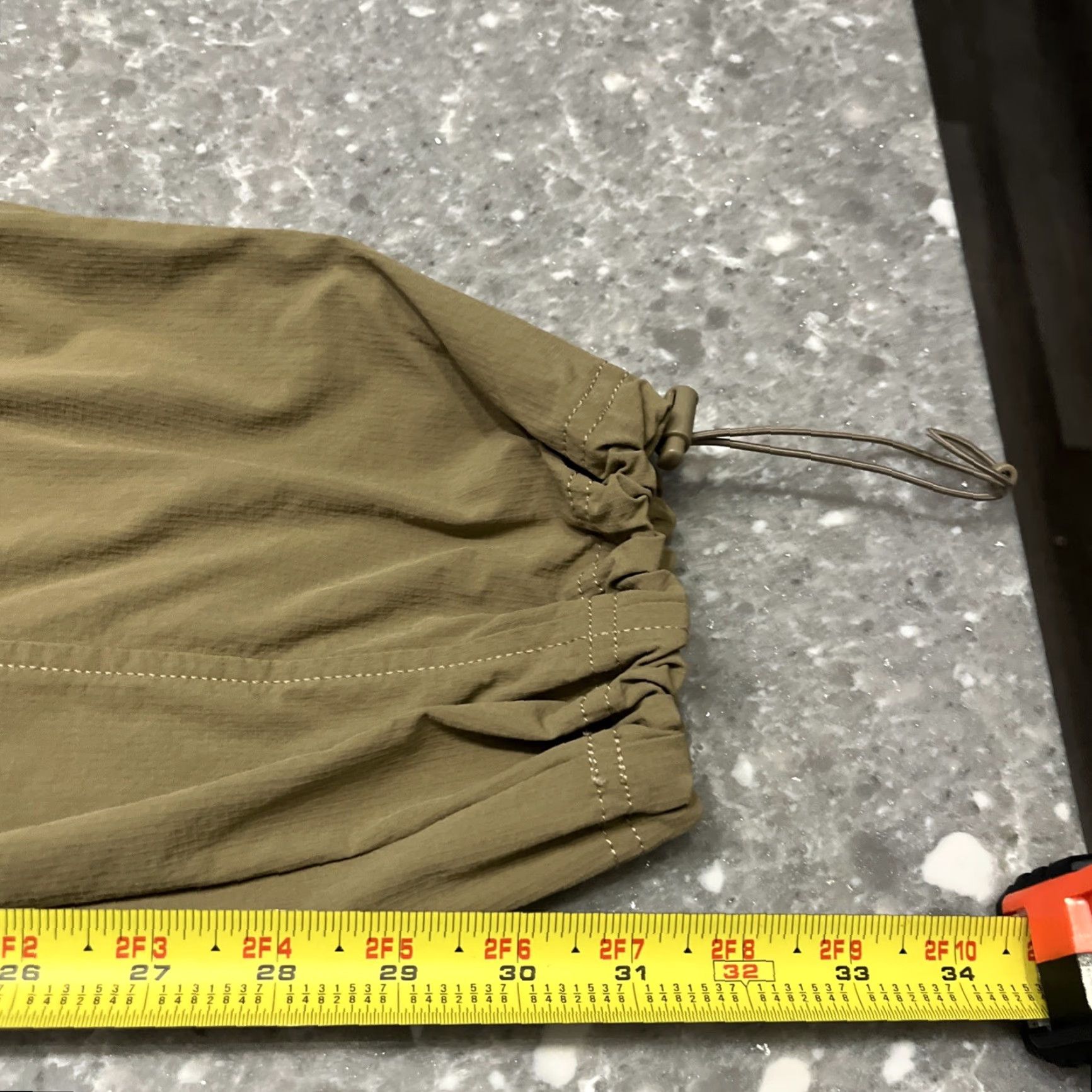 Athleta ATHLETA Pants Hike Women 12 Zip Pockets Drawcord Ankle Nylon Spandex Brown 32x32 Moisture Wicking Wind Resistant Pockets Athleisure Hiking 12 Size 24" / US 00 / IT 34 - 7 Thumbnail