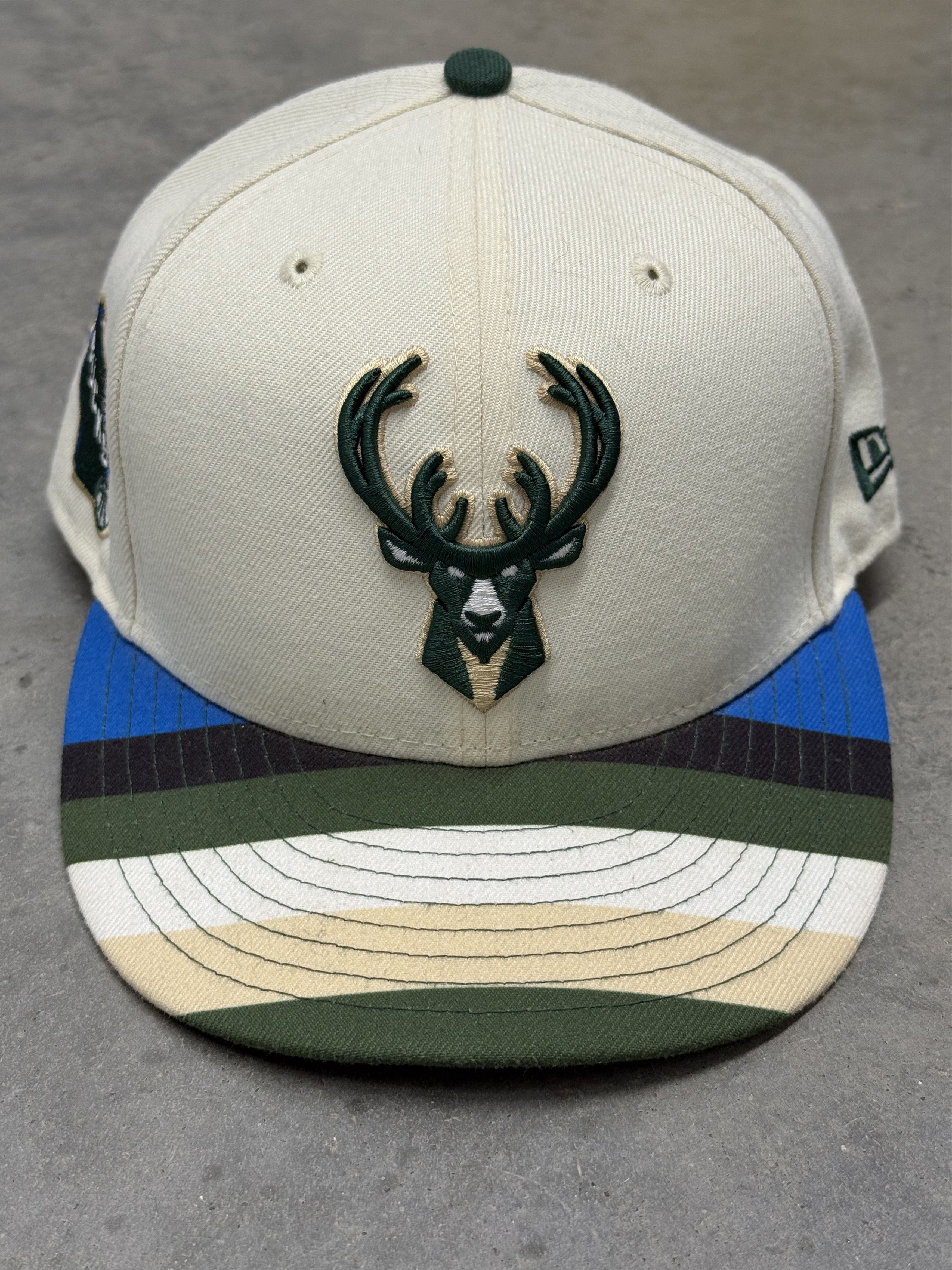 New Era Milwaukee Bucks Cream City OG Snapback w/ Wisconsin Logo Size ONE SIZE - 1 Thumbnail
