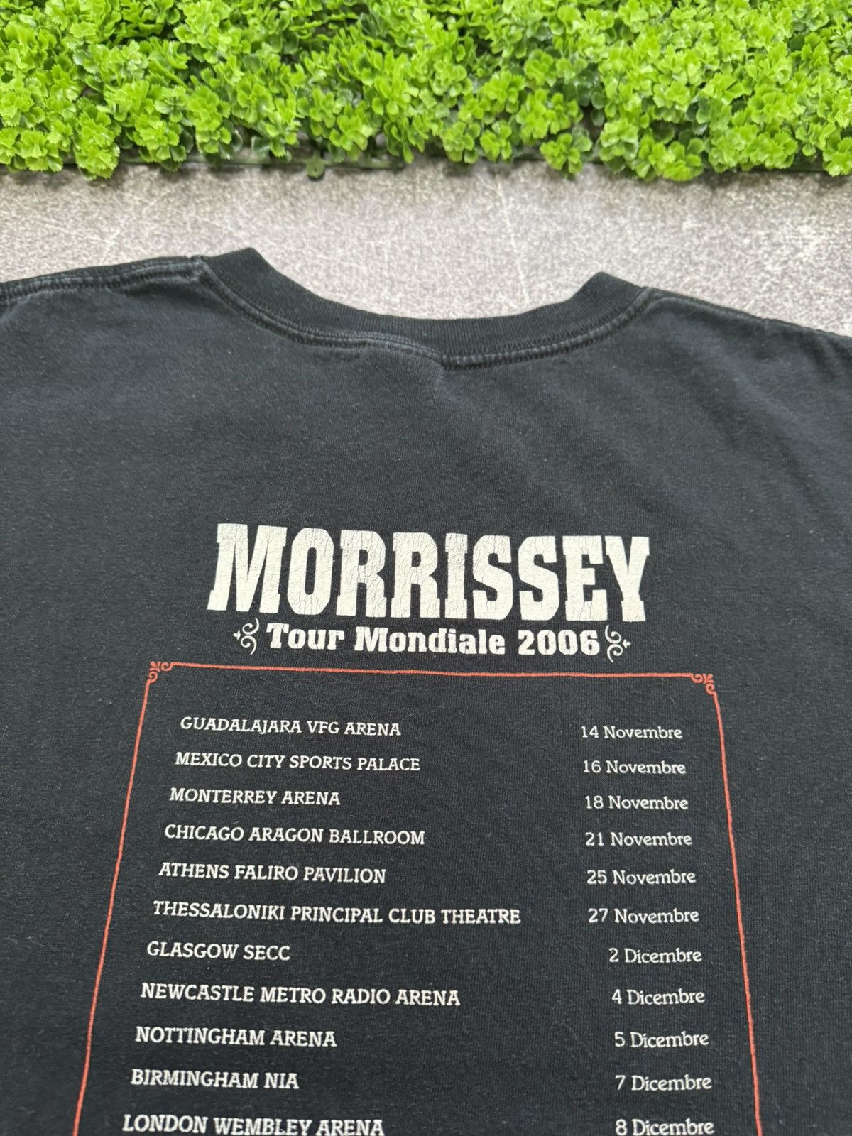 Band Tees Morrissey 2006 vintage rock band tour The Smiths tee Size US M / EU 48-50 / 2 - 14 Thumbnail
