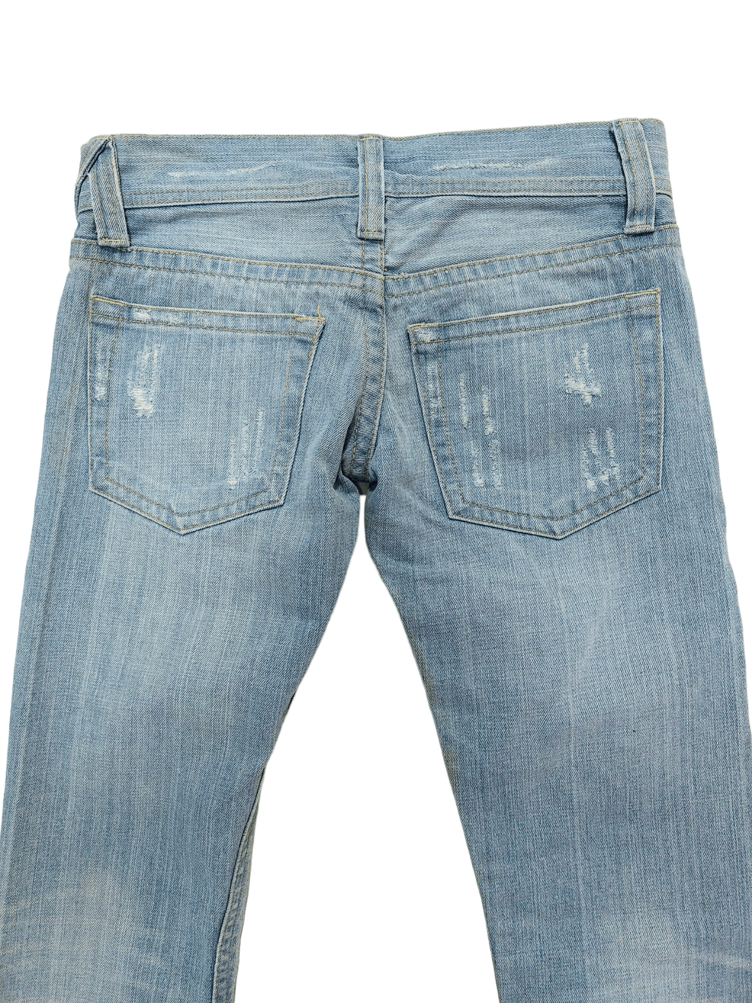Vintage Sick Flare Low Rise Thrash Kurt Cobain Style Size 30" / US 8 / IT 44 - 11 Thumbnail
