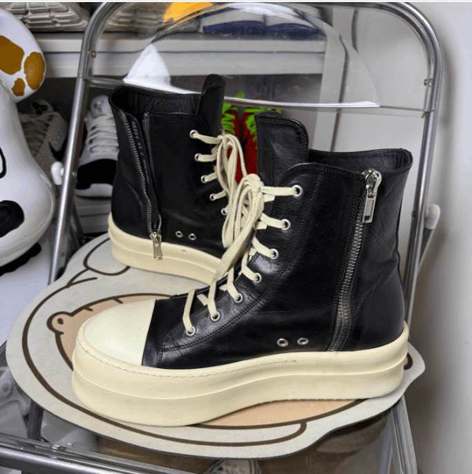 Rick Owens Rick Owens Hi-Top Sneakers Size US 11 / EU 44 - 5 Thumbnail