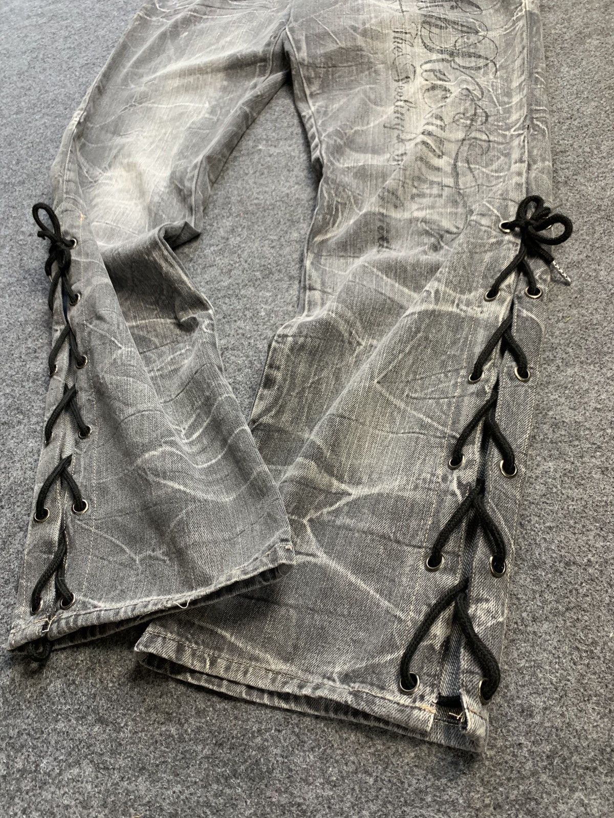 If Six Was Nine Lace up jackserika pant vkei style japanese brand Size US 34 / EU 50 - 6 Thumbnail