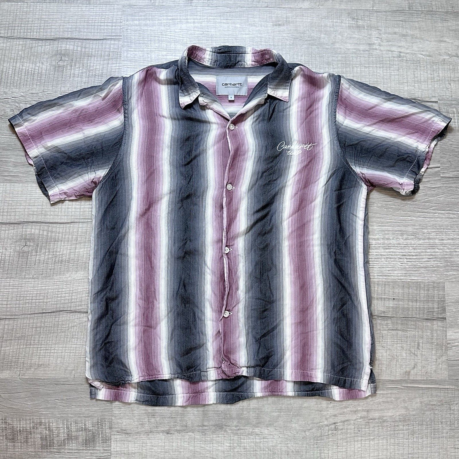Carhartt Wip Carhartt WIP Work In Progrees S/S Dasher Short Sleeve Shirt Size US S / EU 44-46 / 1 - 1 Thumbnail