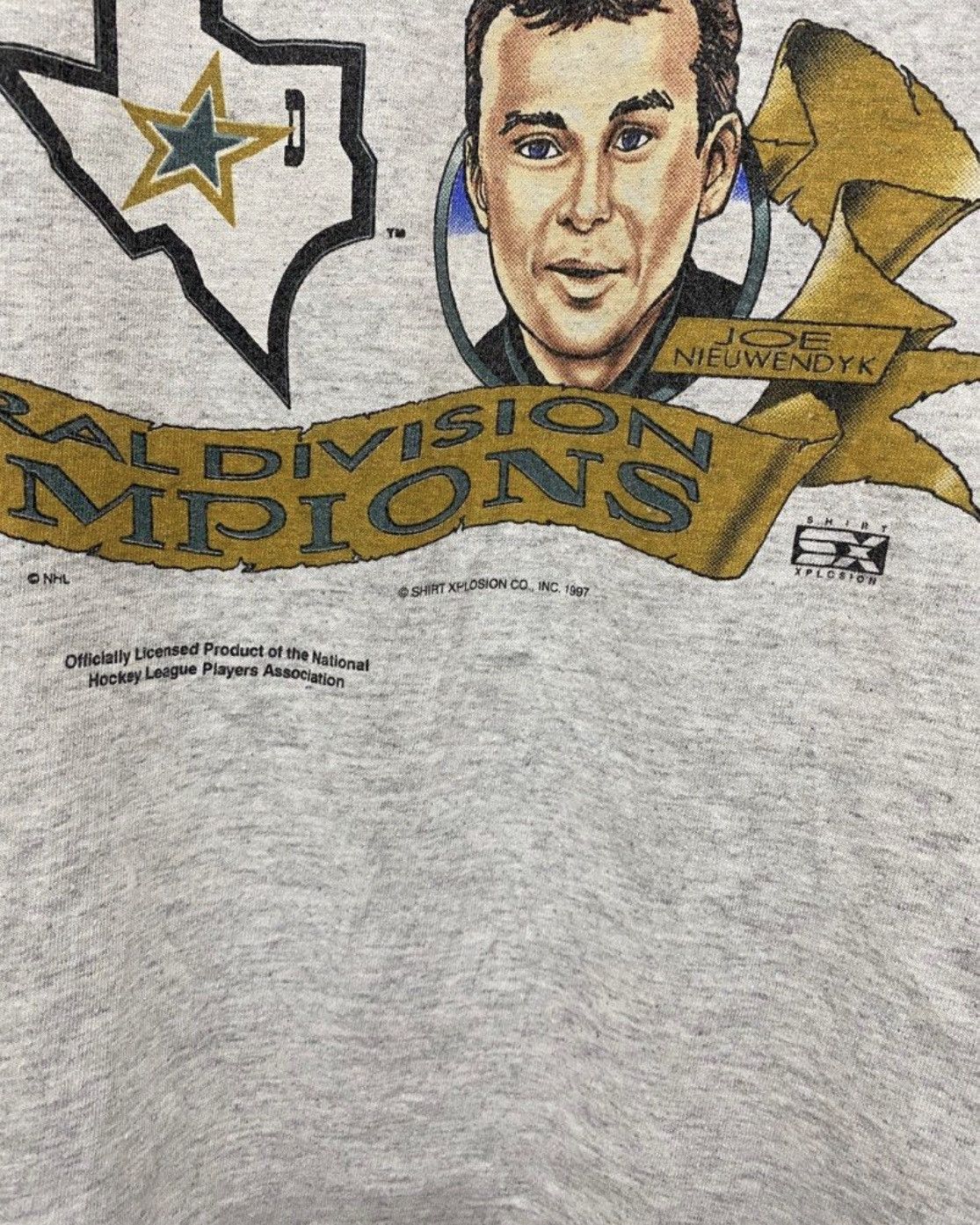NHL × Vintage Vintage NHL Dallas Stars Legendary Tshirt XLarge USA Size US XL / EU 56 / 4 - 5 Thumbnail