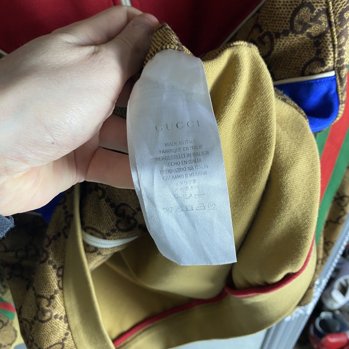 Gucci GUCCI LOGO ZIP JACKET MONOGRAM LUXURY Size US L / EU 52-54 / 3 - 7 Thumbnail