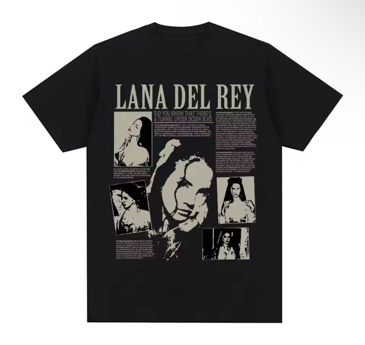 Other Streetwear Retro Lana Del Rey Print Short Sleeve T-Shirt Size US M / EU 48-50 / 2 - 1 Thumbnail