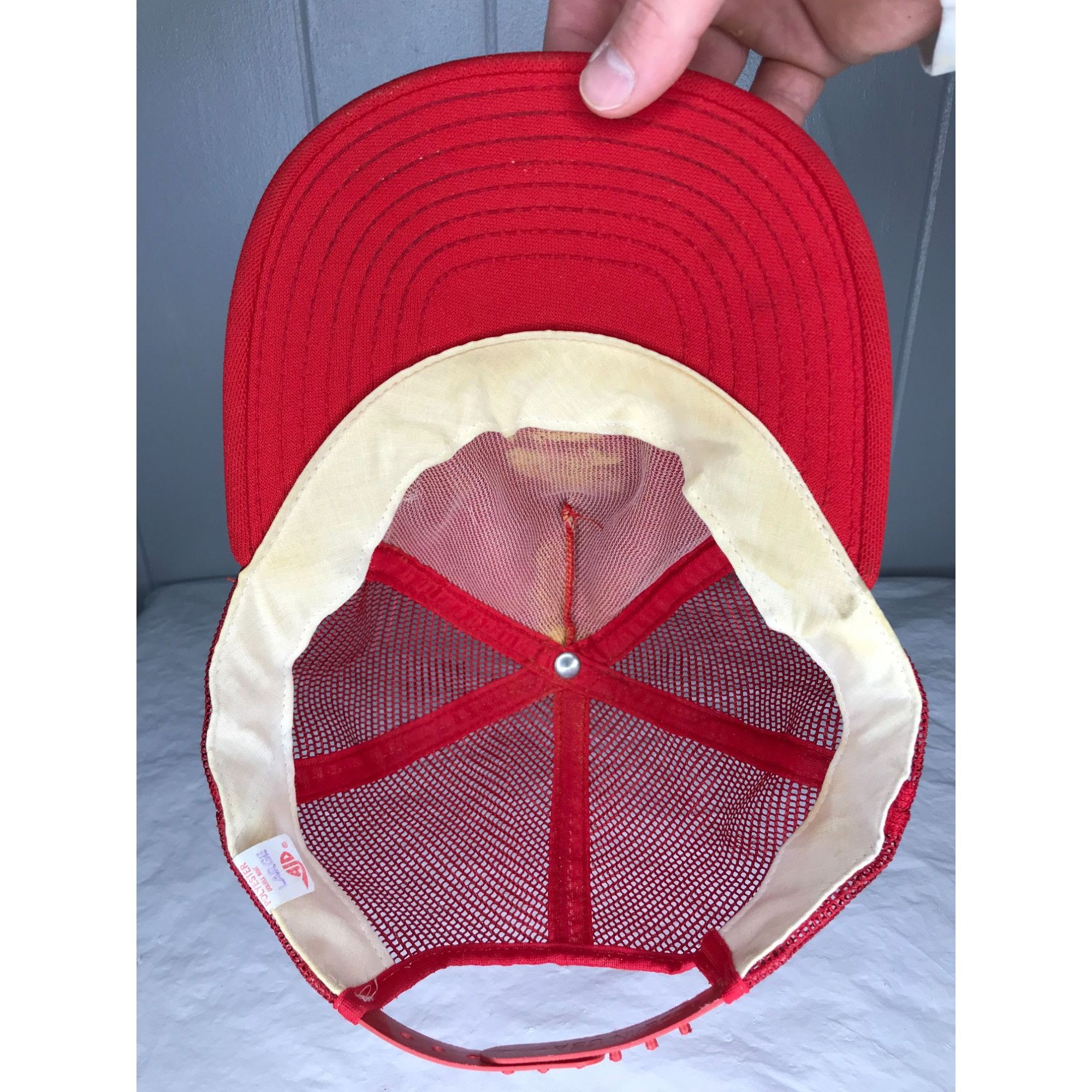 MLB × Vintage Vintage 80's St. Louis Cardinals Trucker Mesh Snapback hat c Size ONE SIZE - 3 Thumbnail