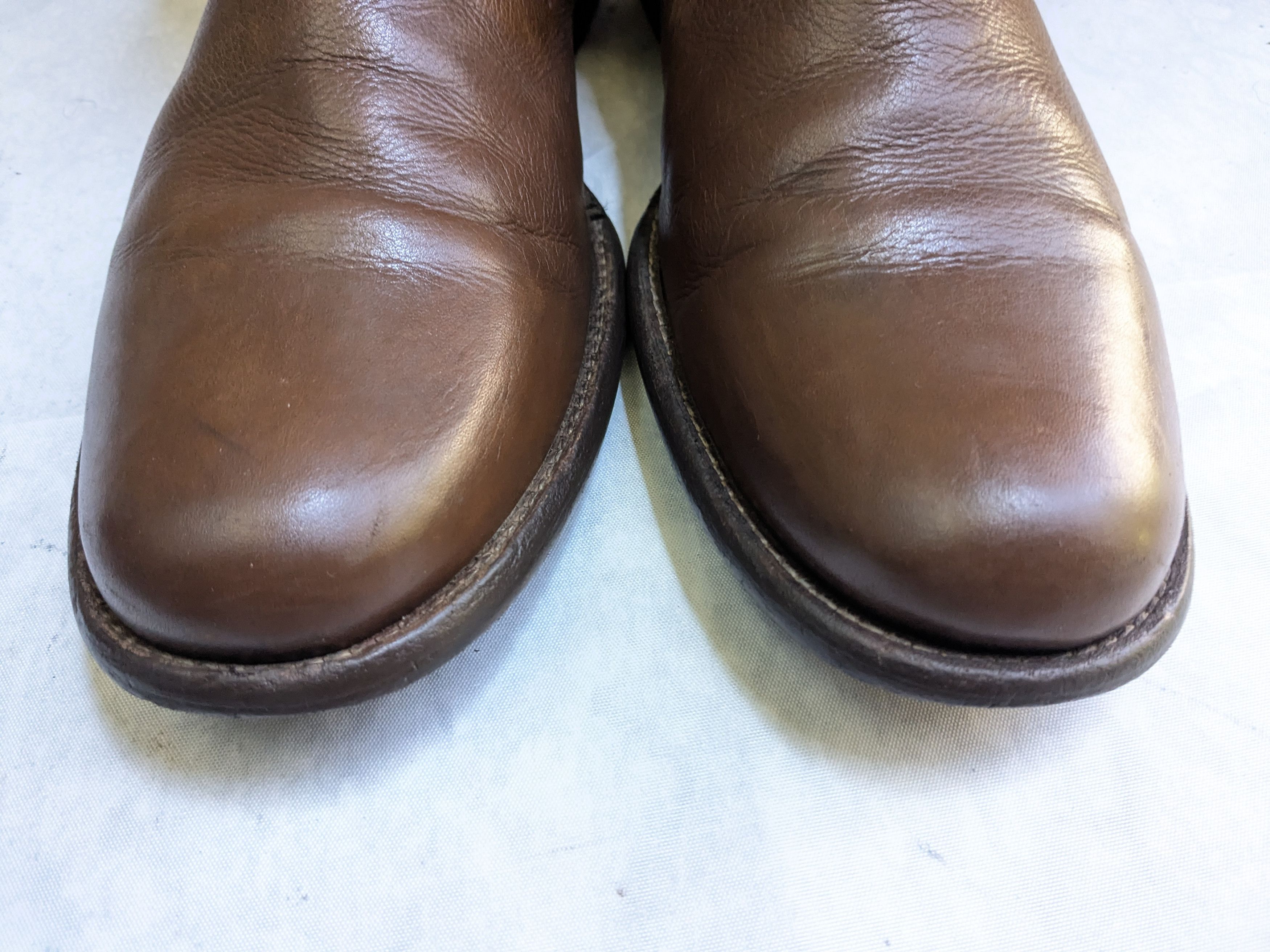 Frye Frye Harness Brown 10.5 D Leather Strap Buckle Size US 10.5 / EU 43-44 - 5 Thumbnail