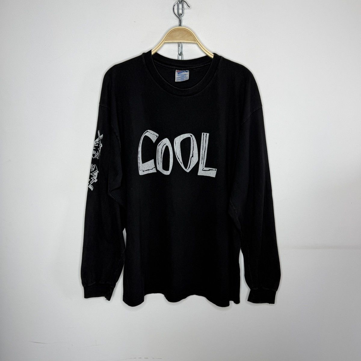 Band Tees Vintage Cool Throw That Beat In The Garbagecan Longsleeve Size US XL / EU 56 / 4 - 1 Thumbnail