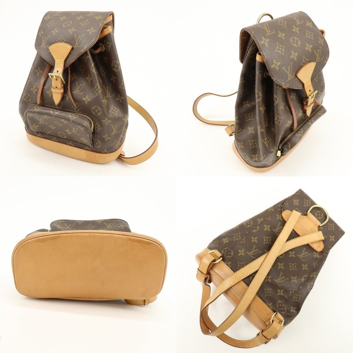 Louis Vuitton Louis Vuitton Monogram Montsouris MM Backpack Size ONE SIZE - 3 Thumbnail