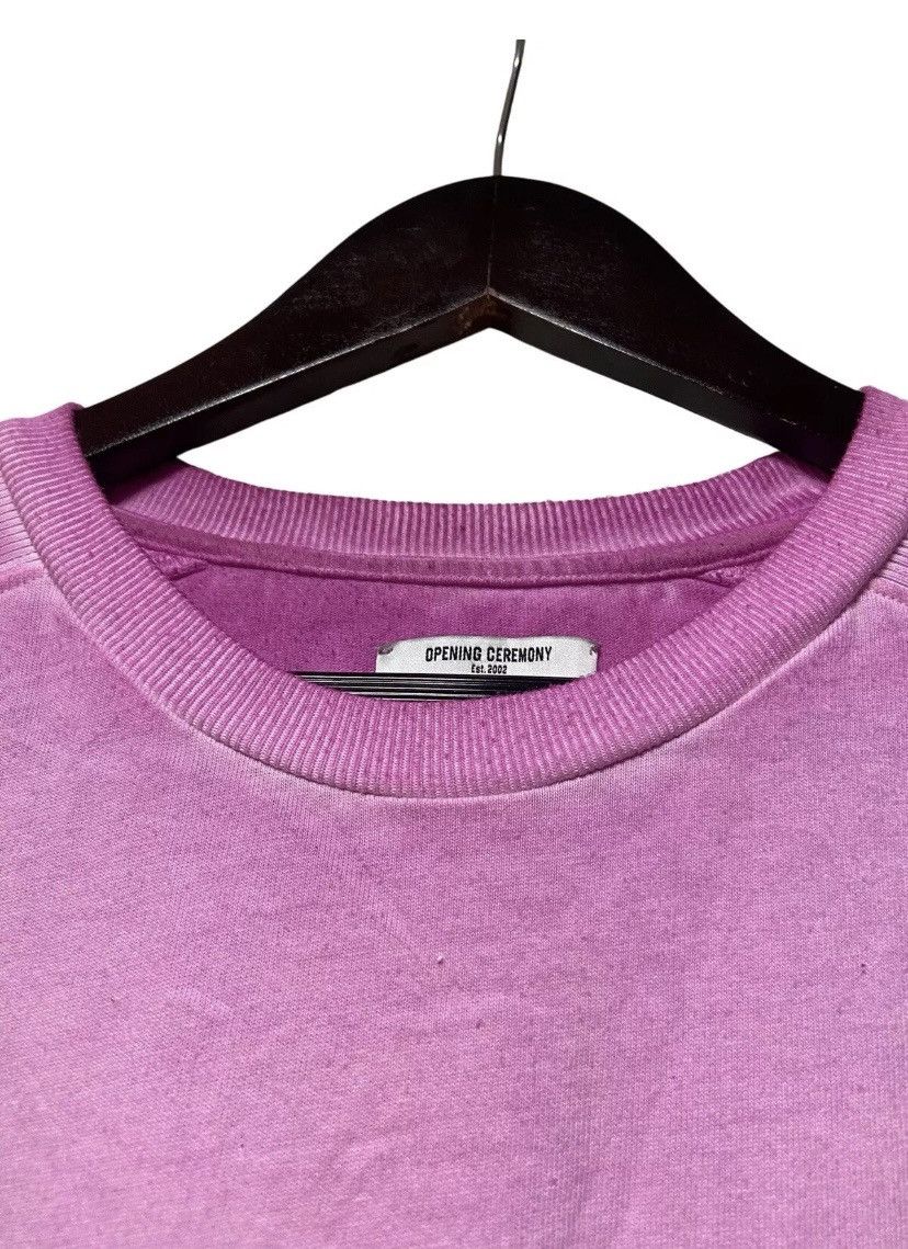 Opening Ceremony Opening Ceremony Oversized Pink Embroidered Rose Tee Size US L / EU 52-54 / 3 - 4 Thumbnail