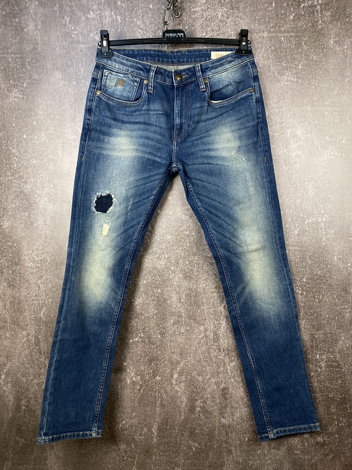 Ed Hardy × Vintage VINTAGE Y2K ED HARDY JEANS STREETWEAR STYLE EVISU LIKE Size 32" / US 10 / IT 46 - 2 Thumbnail