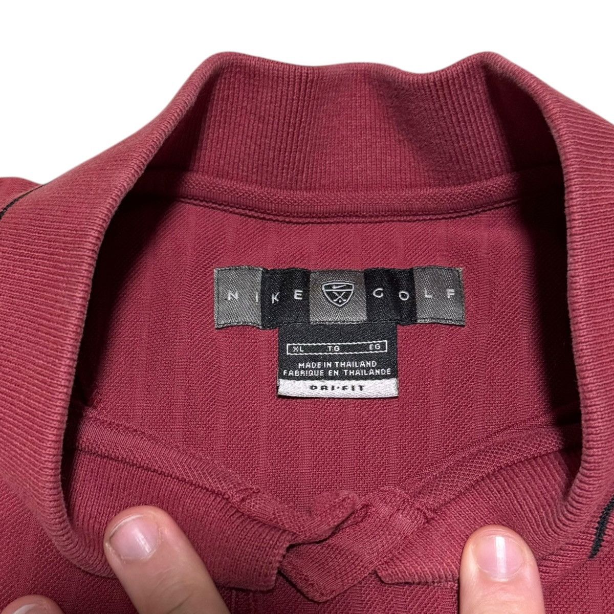 Nike Vintage Nike Golf Brickyard Crossings Red Polo Shirt XL Size US XL / EU 56 / 4 - 5 Thumbnail