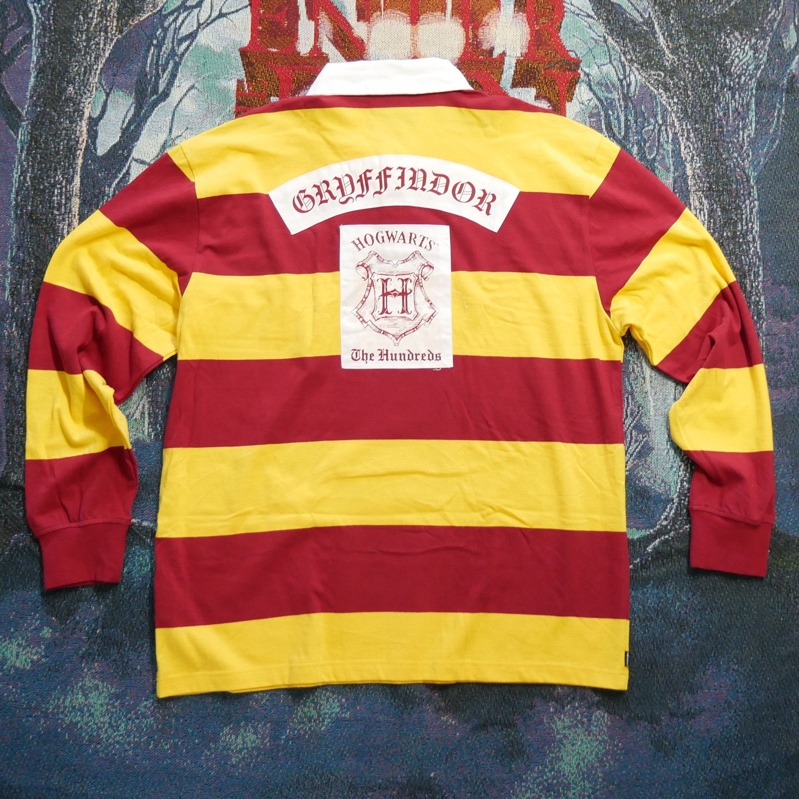 The Hundreds The Hundreds x Harry Potter House Rugby Polo Gryffindor Size US XXL / EU 58 / 5 - 3 Thumbnail
