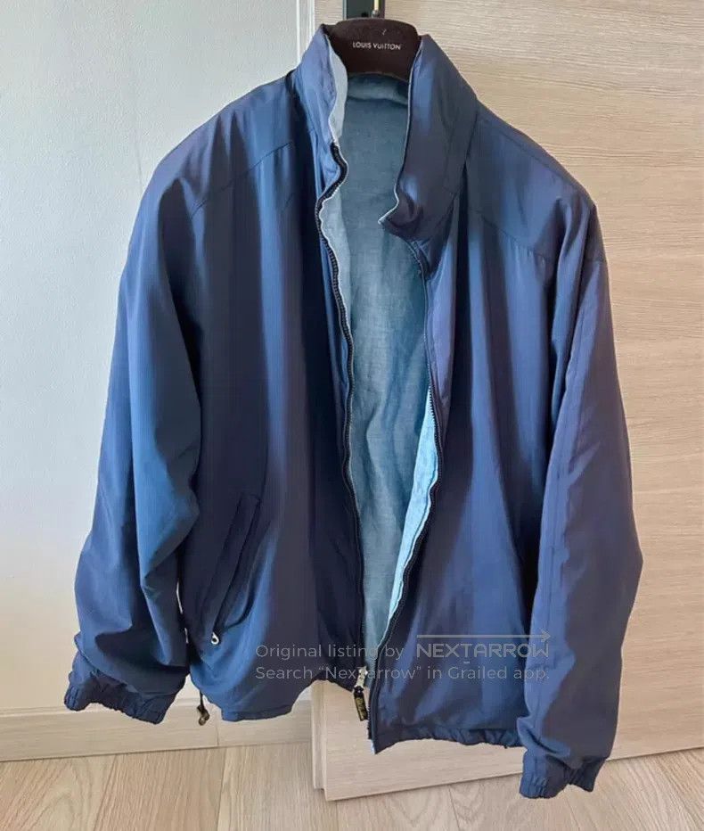 Loro Piana Loro Piana Blue tech material light blue double-sided wind Size US XL / EU 56 / 4 - 1 Thumbnail