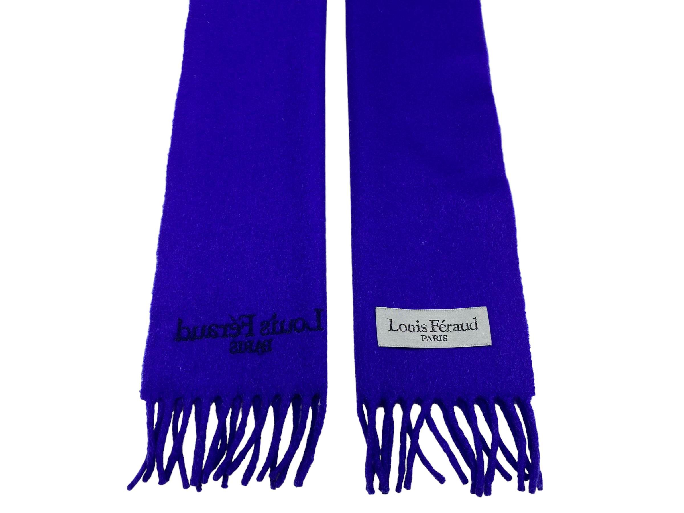Louis Feraud × Vintage Louis Feraud Paris scarf Vintage Scarves Size ONE SIZE - 6 Thumbnail