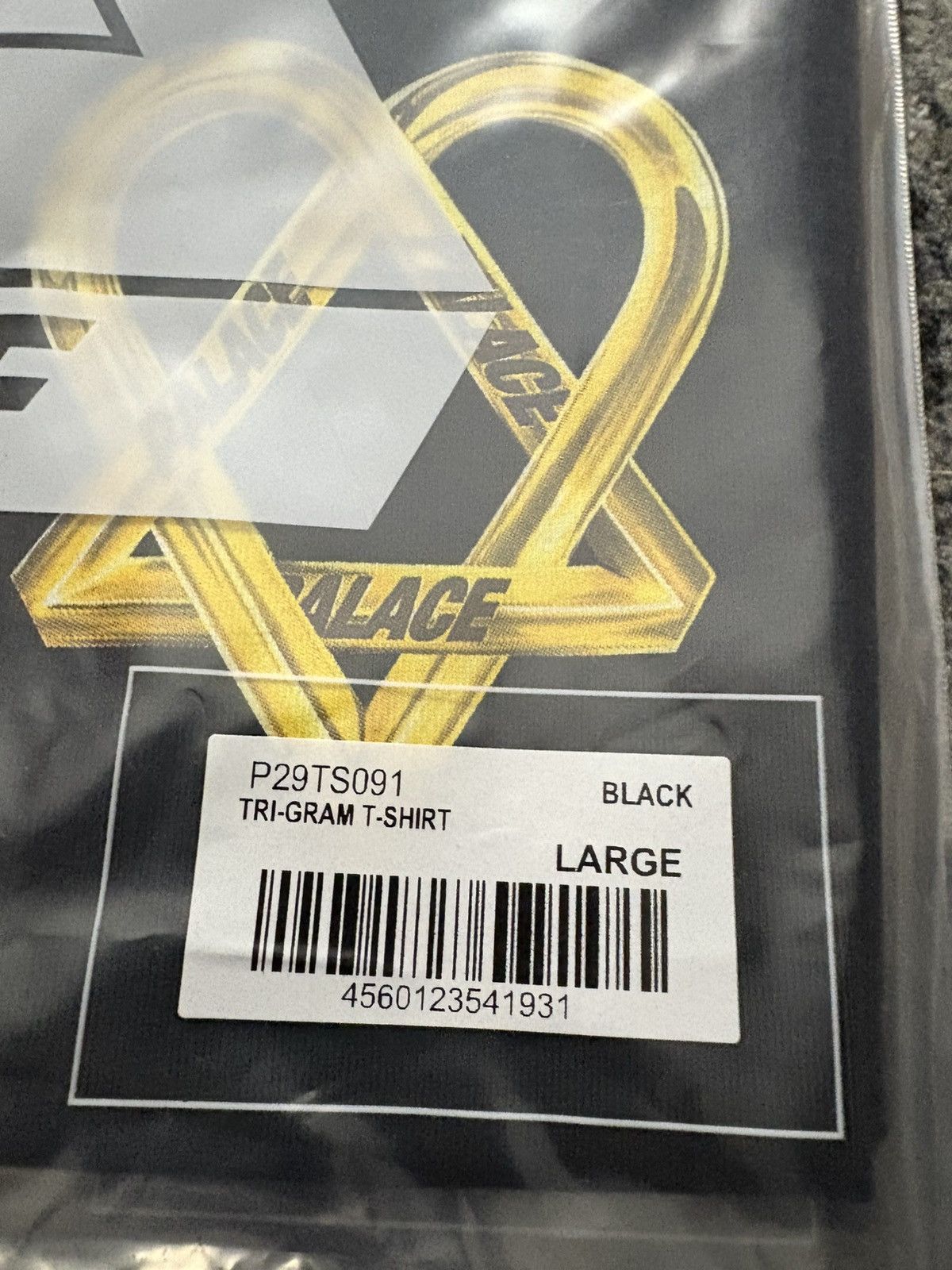 Palace Palace Tri Gram T-Shirt Black Size US L / EU 52-54 / 3 - 4 Thumbnail